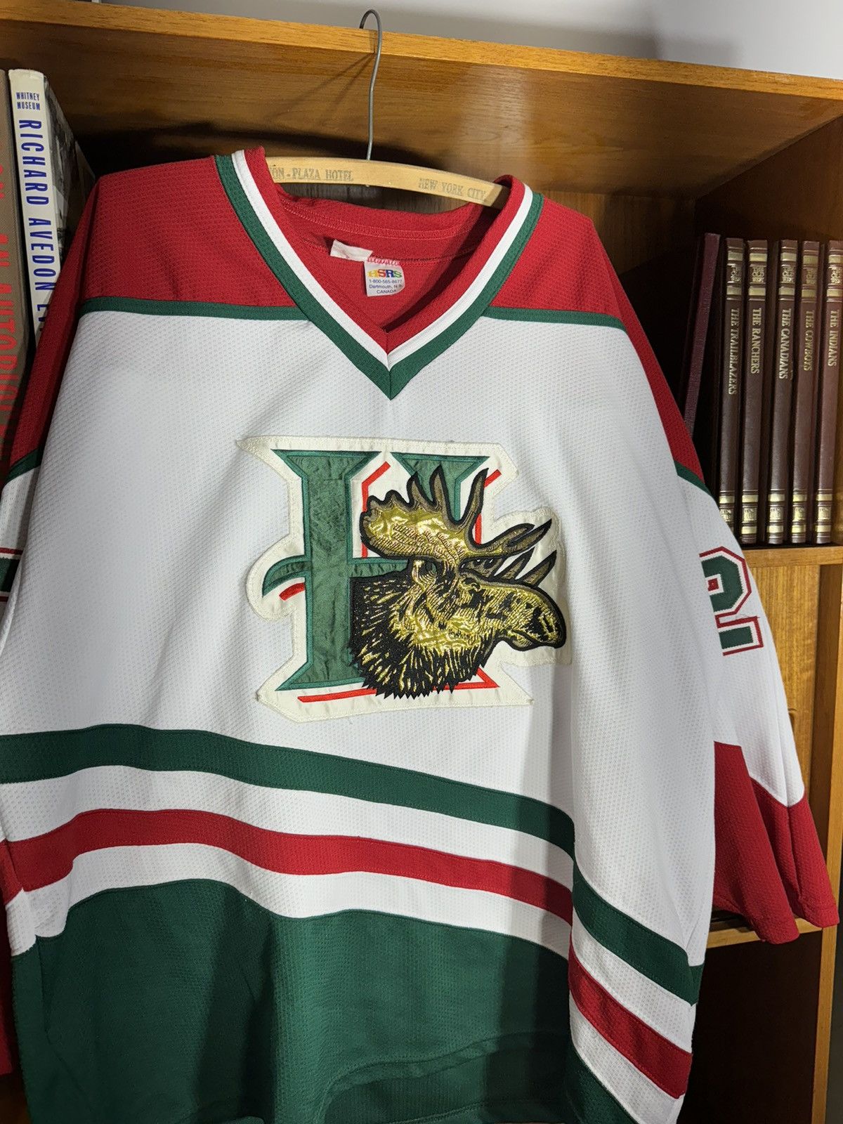 Vintage Vintage Halifax Mooseheads Hockey Jersey Size US XL / EU 56 / 4 - 3 Thumbnail