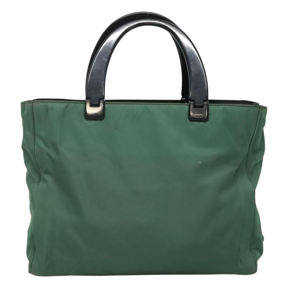 Prada PRADA Hand Bag Nylon Green Size ONE SIZE - 3 Thumbnail
