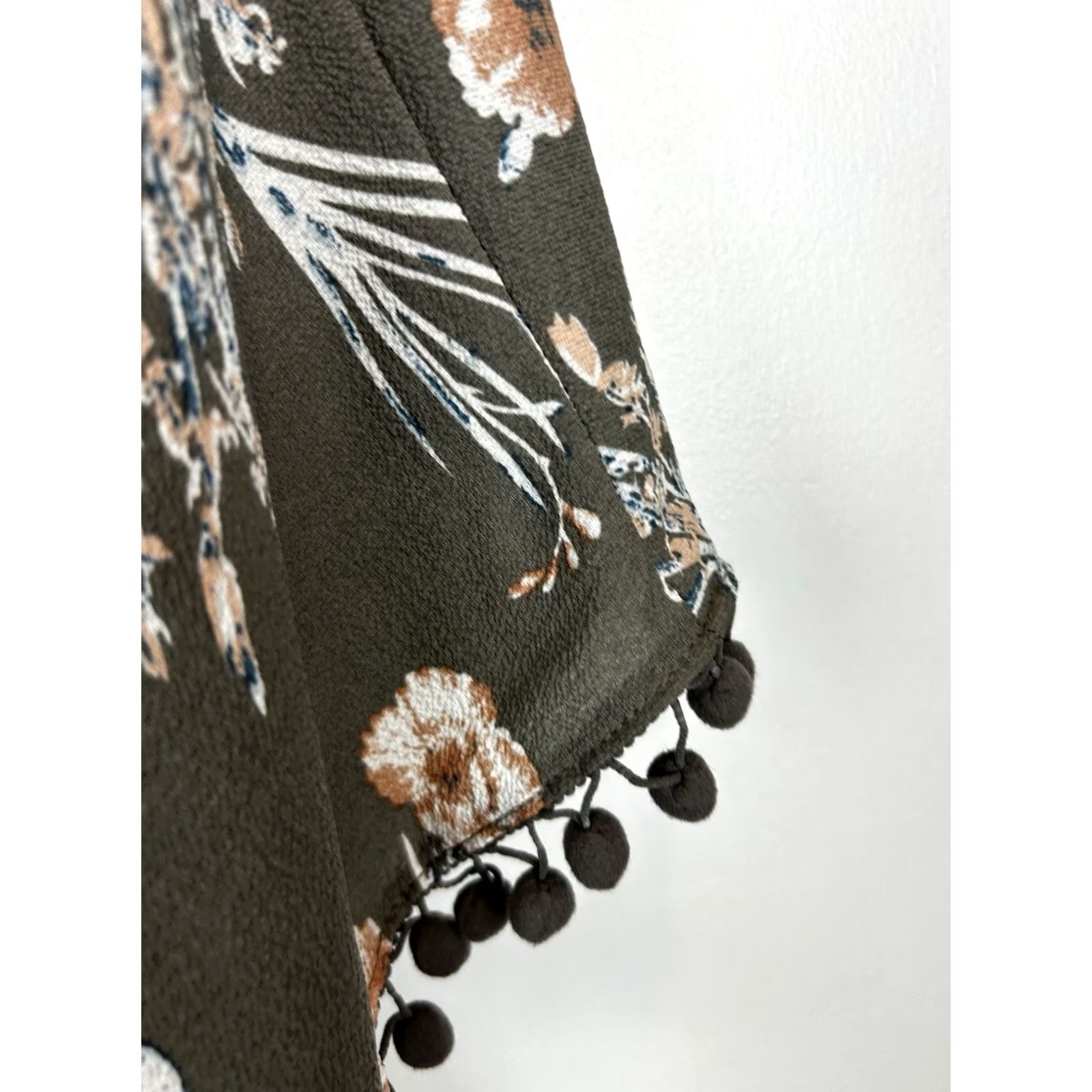 Layer 8 Kimono Women Medium Wrap Flowy Boho Layer Topper Long Oversized Read Size M / US 6-8 / IT 42-44 - 7 Thumbnail