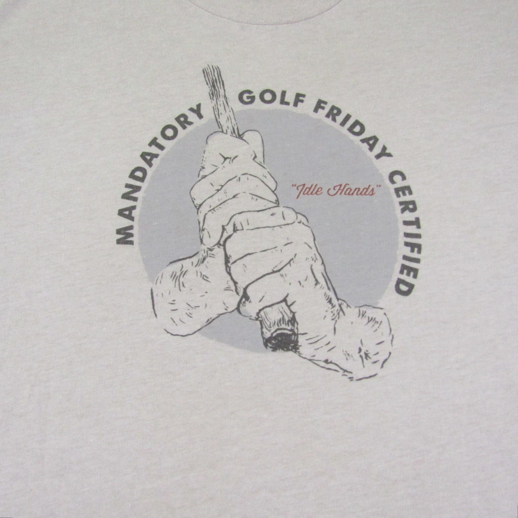 Vintage VINTAGE Linksoul Shirt Mens Small Gray Performance Golf Short Sleeve Graphic Outdoor Sports Size US S / EU 44-46 / 1 - 2 Thumbnail