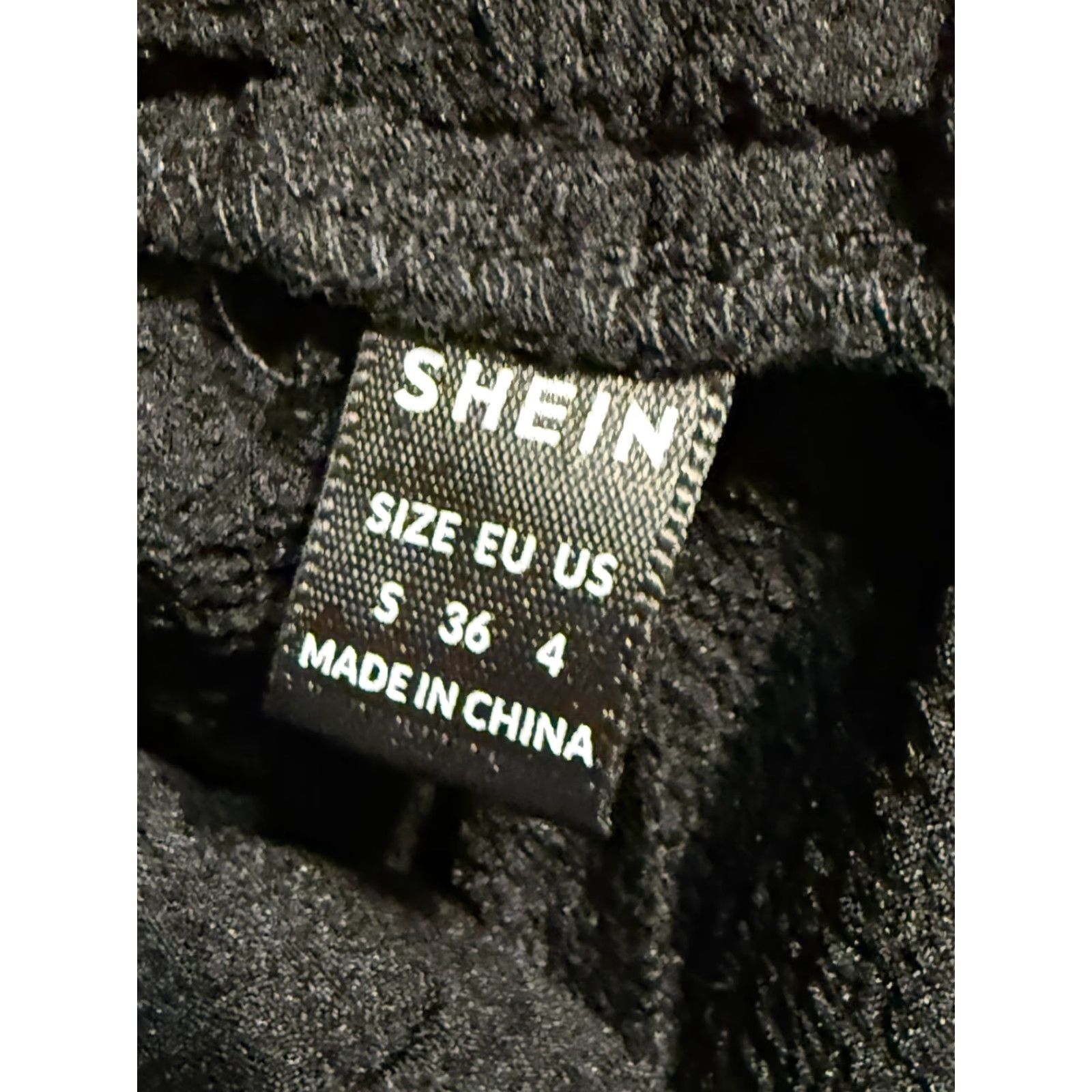 Shein SheIn Pants, Women's Size Small, Black, Wide Leg Pull On Pants, Belt, Black, Regular, Casual, Polyester, Ankle, 3/4 Length? Size 28" / US 6 / IT 42 - 5 Thumbnail