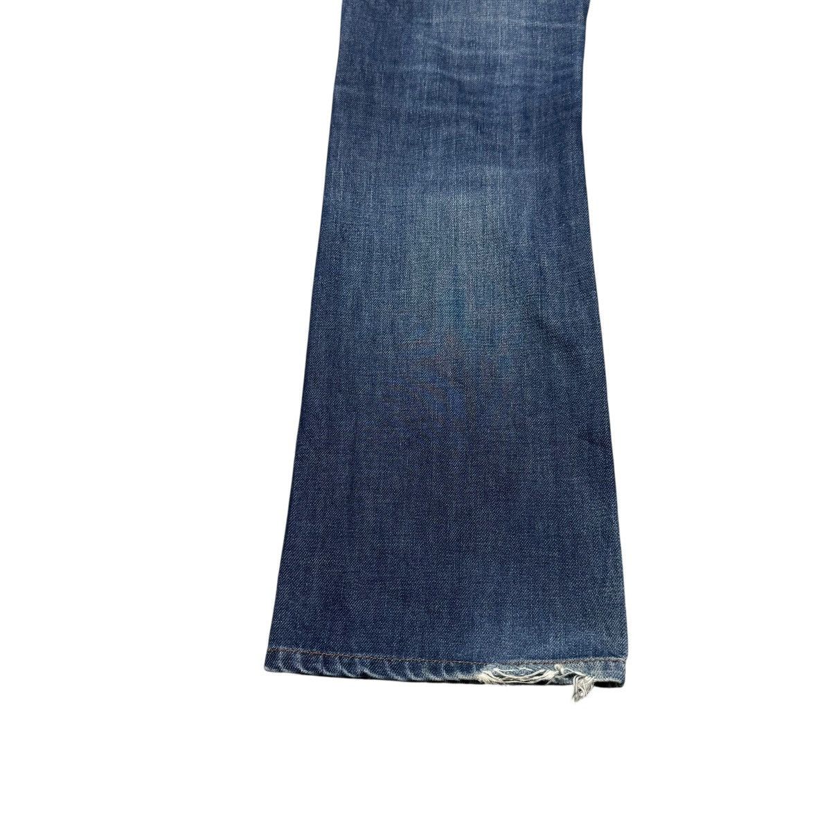 Levi's Vintage Levis 517 Flare Jeans Distressed Hedi Slimane Style Size US 27 - 14 Thumbnail
