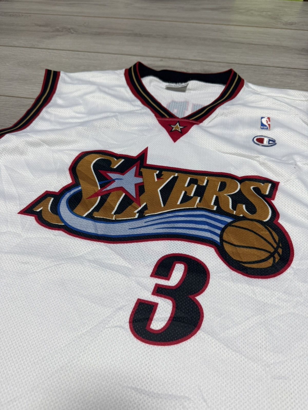 Champion Allen Iverson jersey Philadelphia vtg Sixers 76ers champion Size US L / EU 52-54 / 3 - 5 Thumbnail