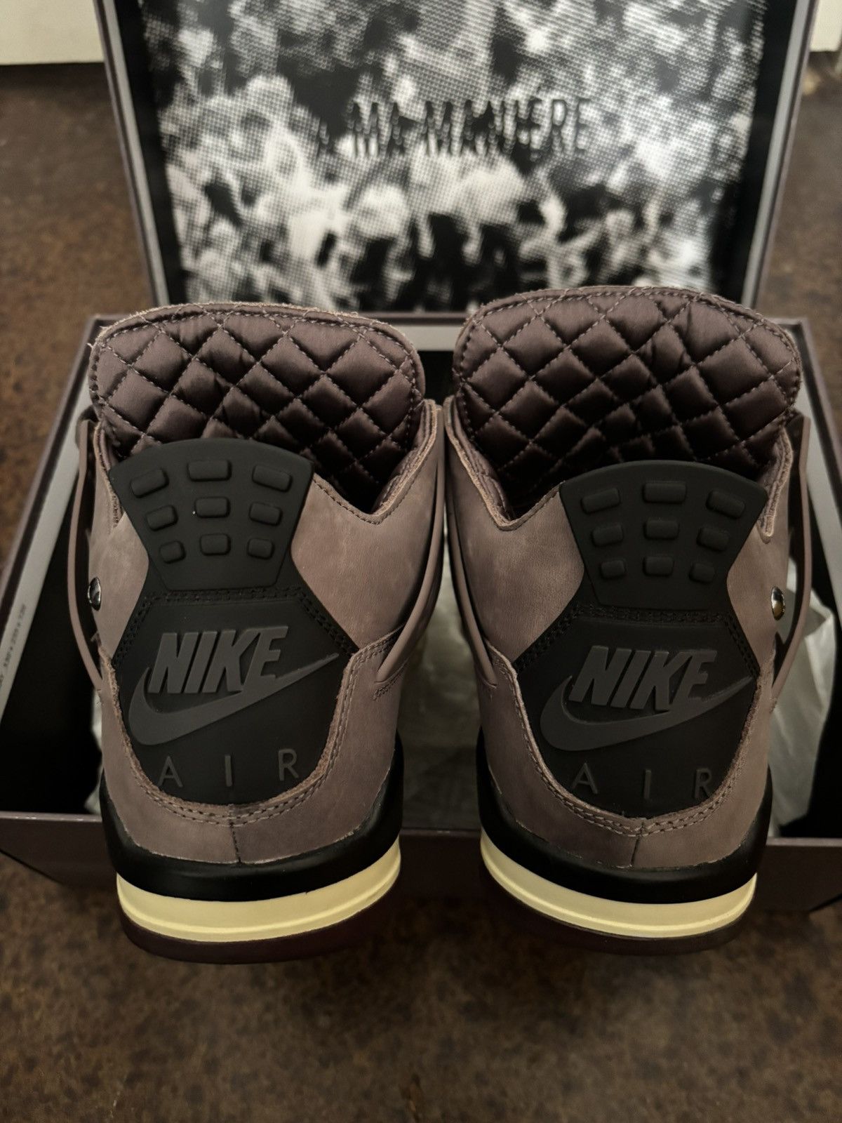 A Ma Maniere × Jordan Brand × Nike Jordan 4 retro x a ma maniere violet ore Size US 9 / EU 42 - 5 Thumbnail