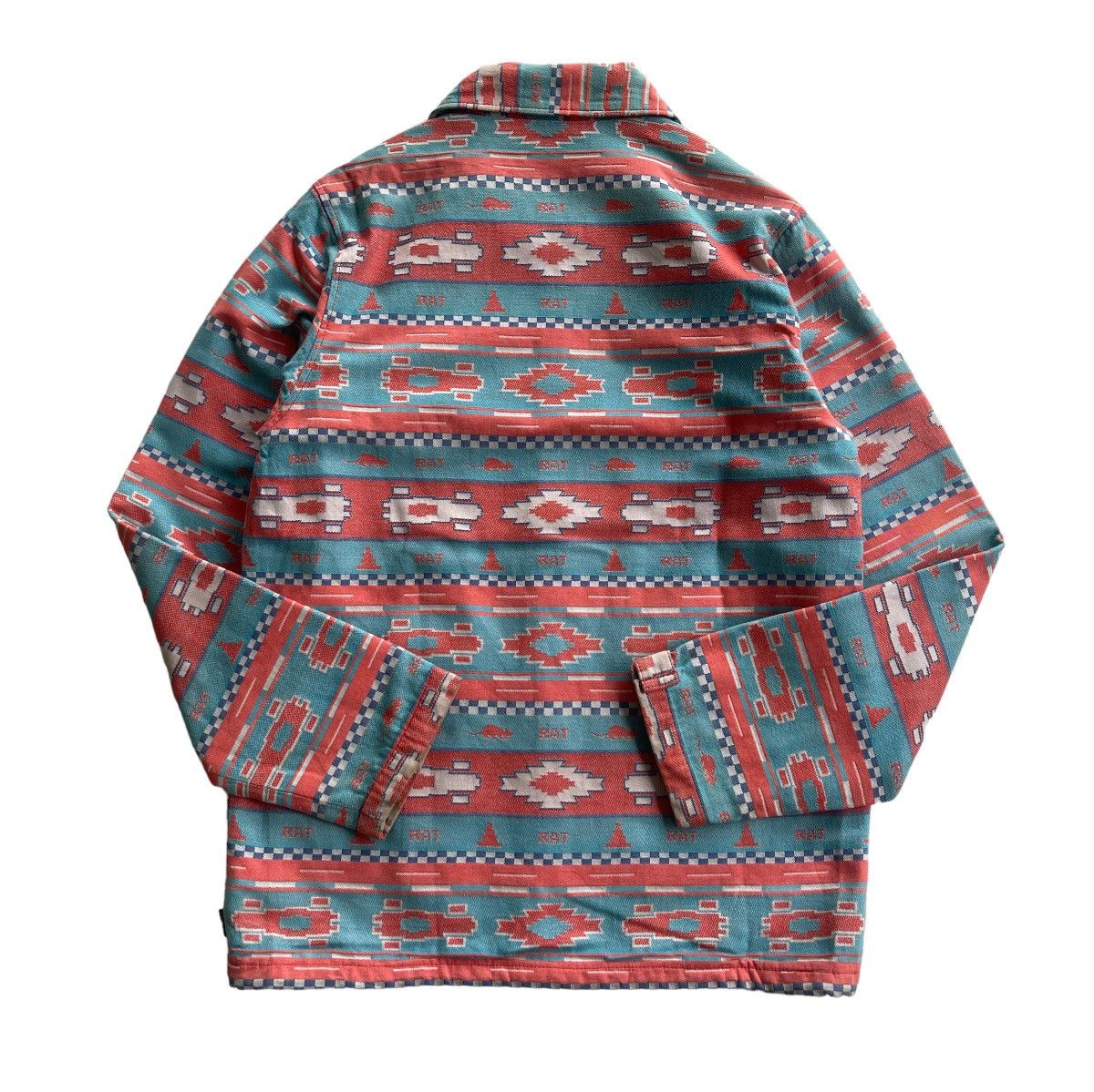 Japanese Brand DOARAT JAPAN AZTEC NATIVE CHORE JACKET Size US M / EU 48-50 / 2 - 7 Thumbnail