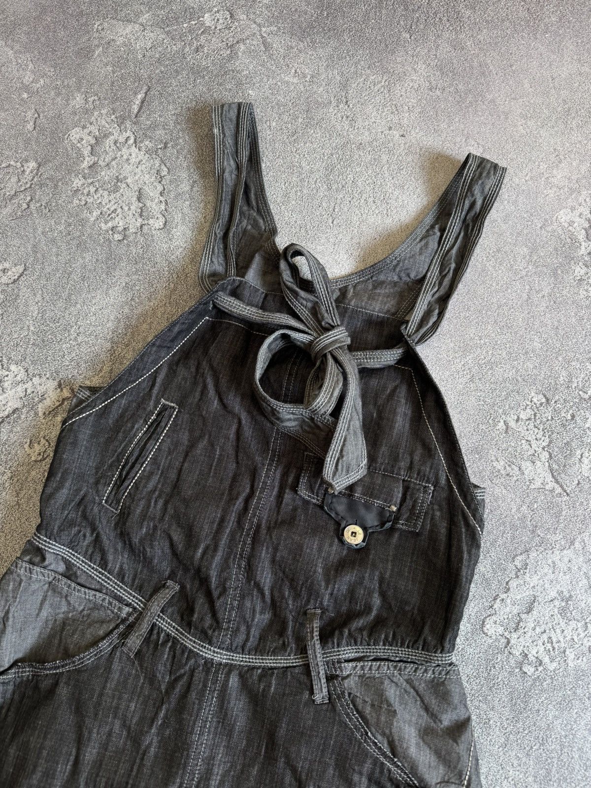 Designer × Marithe + Francois Girbaud Marithe Francois Girbaud D34/USA26 Avantgarde dress bondage Size M / US 6-8 / IT 42-44 - 2 Thumbnail
