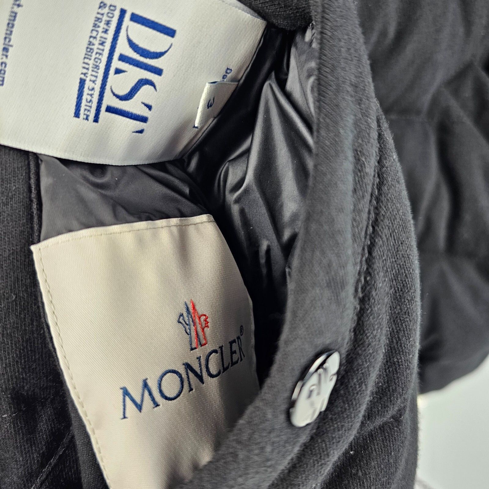 Moncler MONCLER Bouchet $2270 Black Down Jacket New 2 Size US M / EU 48-50 / 2 - 18 Thumbnail