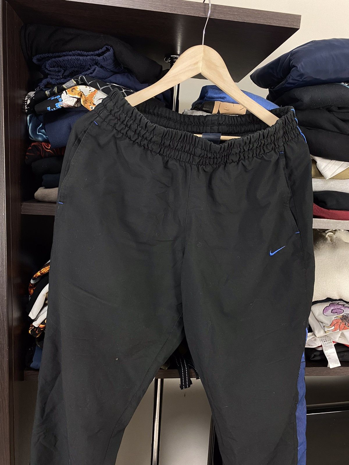 Nike × Vintage Nike Vintage Parachute Y2K Nylon Pants Baggy Size US 34 / EU 50 - 4 Thumbnail