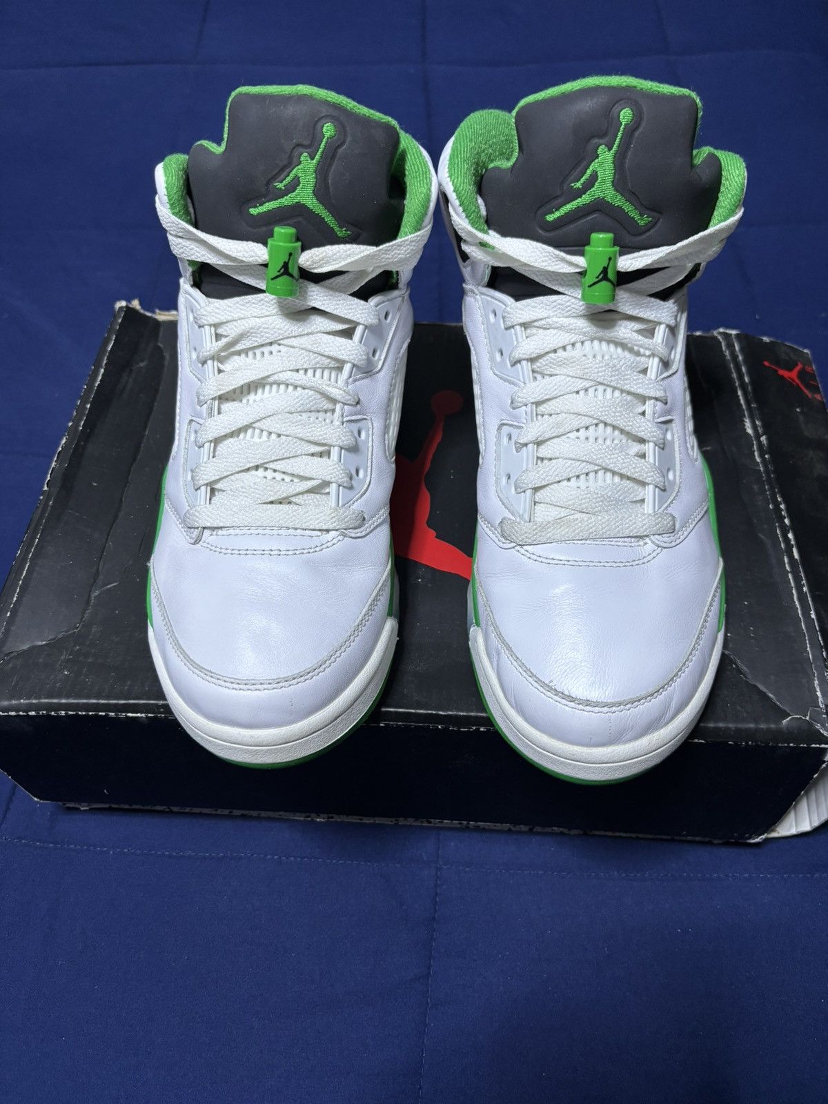Jordan Brand Jordan 5 Retro Lucky Green 2024 Size 8.5M/10W Size US 8.5 / EU 41-42 - 1 Thumbnail