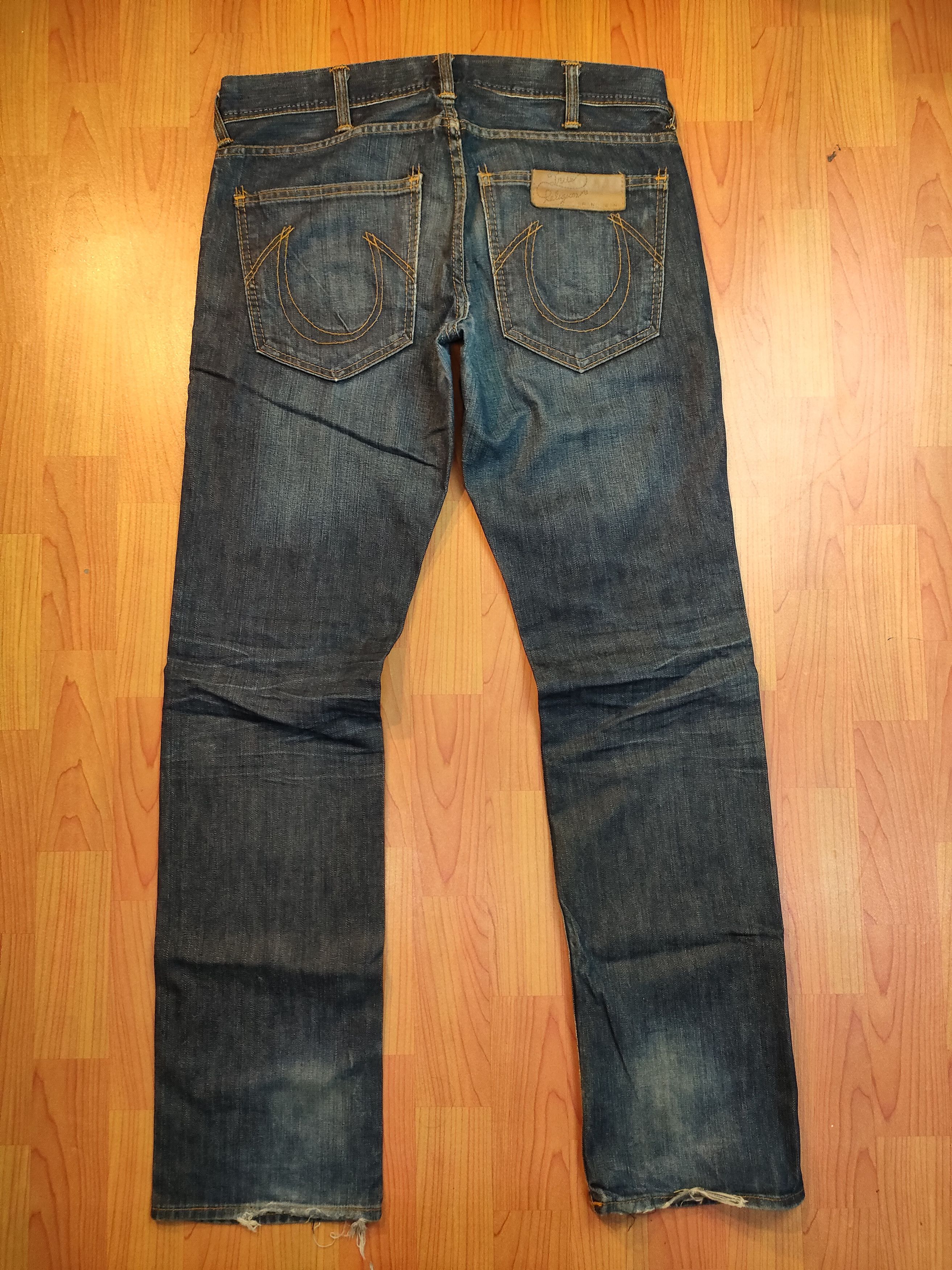True Religion True Religion Reworked Jeans Size US 35 - 4 Thumbnail