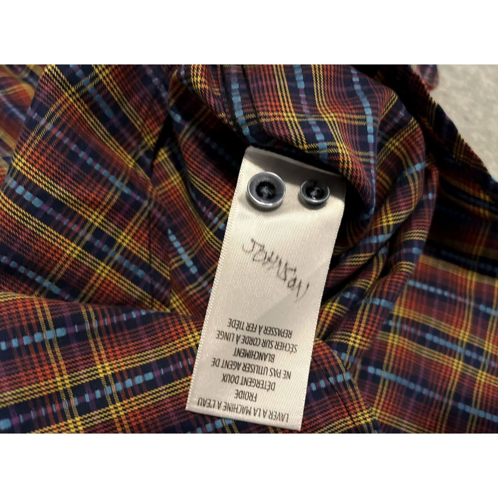 Robert Graham Robert Graham Long Sleeve Button-Up Plaid Shirt Mens XL Size US XL / EU 56 / 4 - 7 Thumbnail