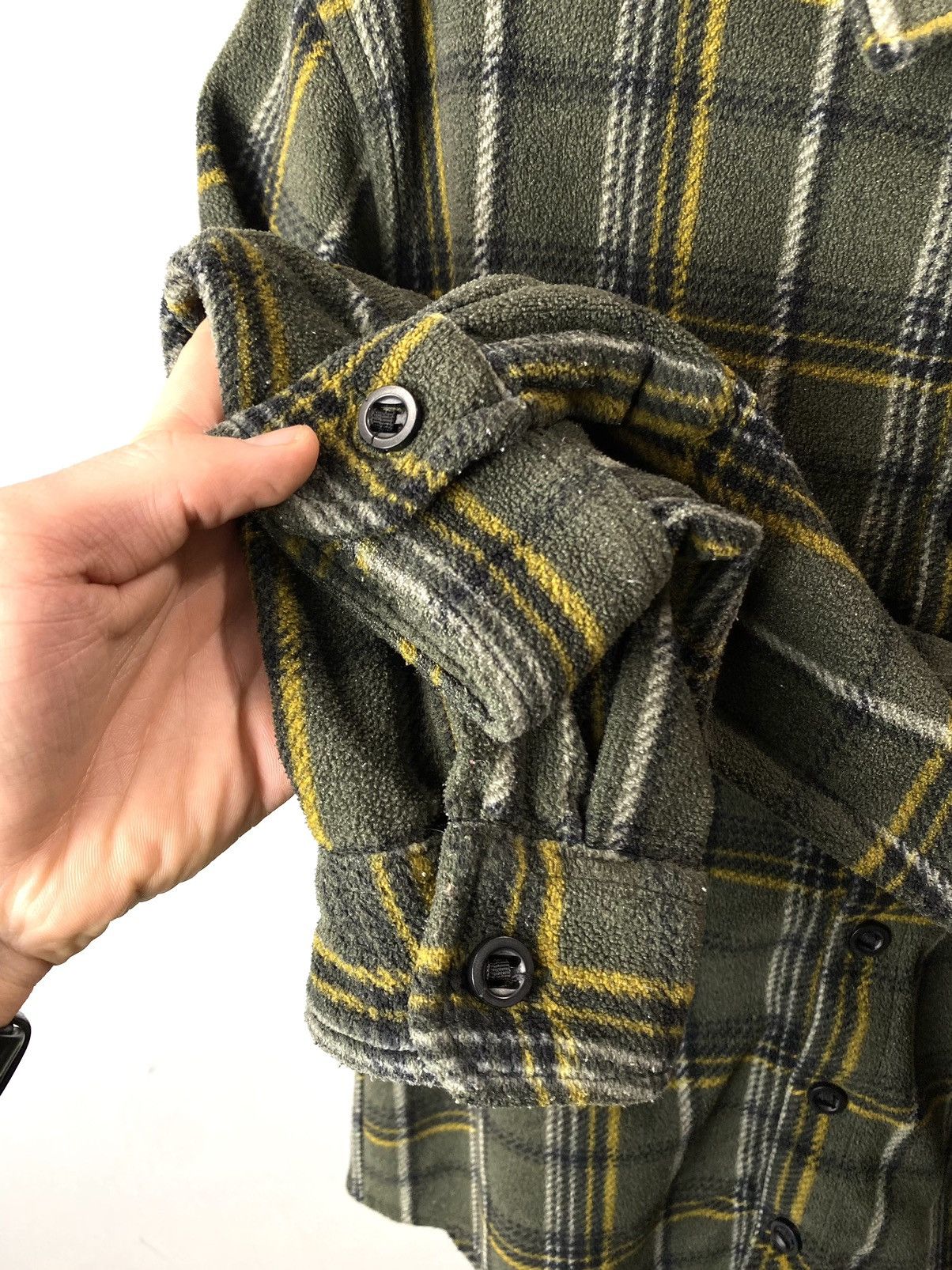 Quiksilver Vintage 00s Billabong Surf Fleece Flannel Shirt Stussy Size US M / EU 48-50 / 2 - 8 Thumbnail