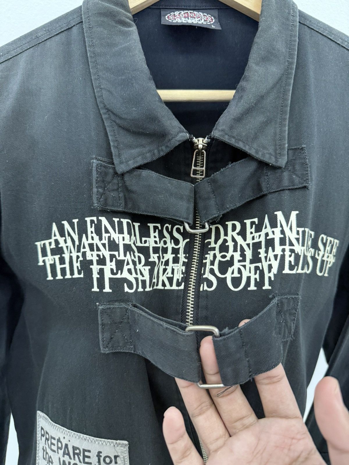 Seditionaries Vintage SLASH NUMBER Multizip Seditionaries Bondage Jacket Size US L / EU 52-54 / 3 - 3 Thumbnail