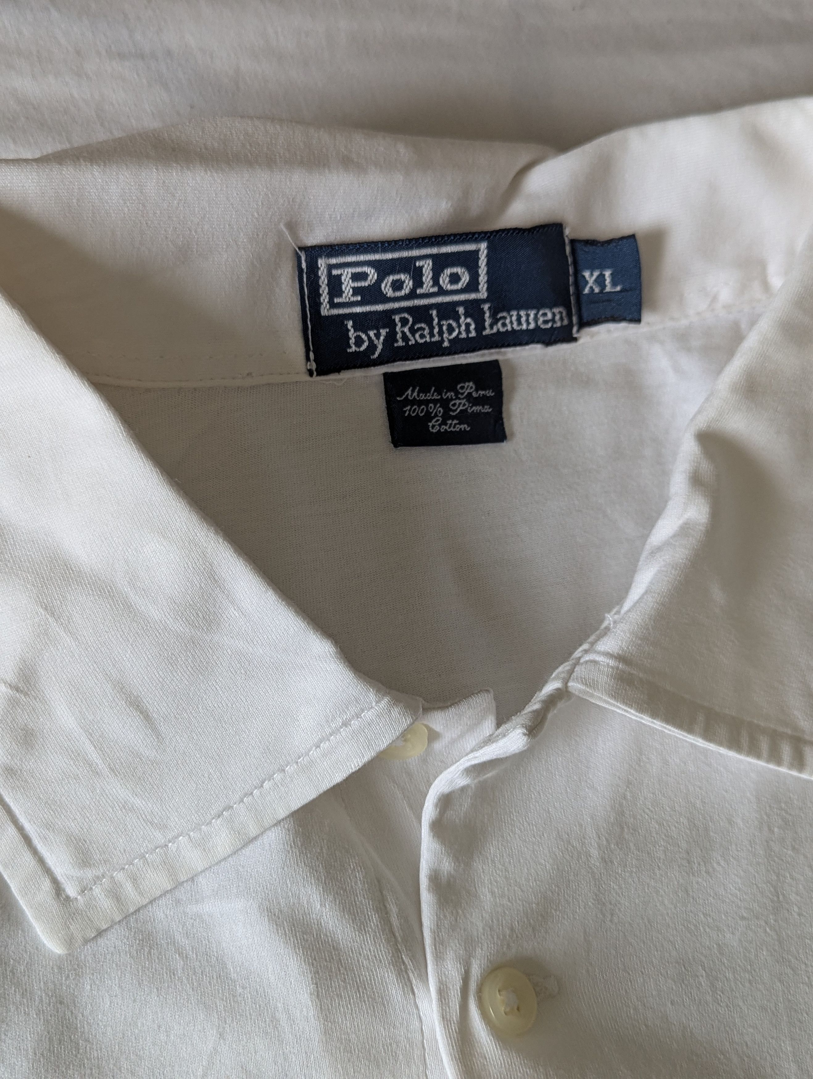 Polo Ralph Lauren Vintage Pima Cotton shirt Size US L / EU 52-54 / 3 - 1 Thumbnail