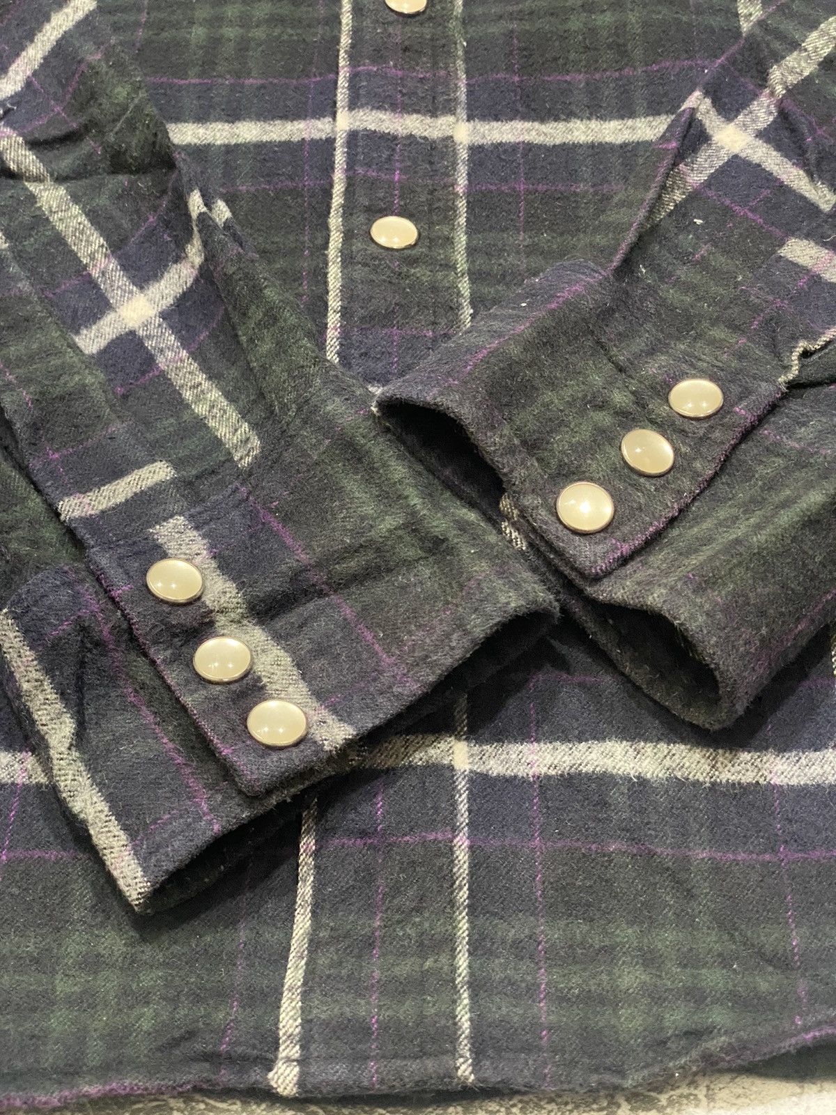 PPFM 2000s PPFM Plaid Western "Yellow Riot" Size US S / EU 44-46 / 1 - 5 Thumbnail