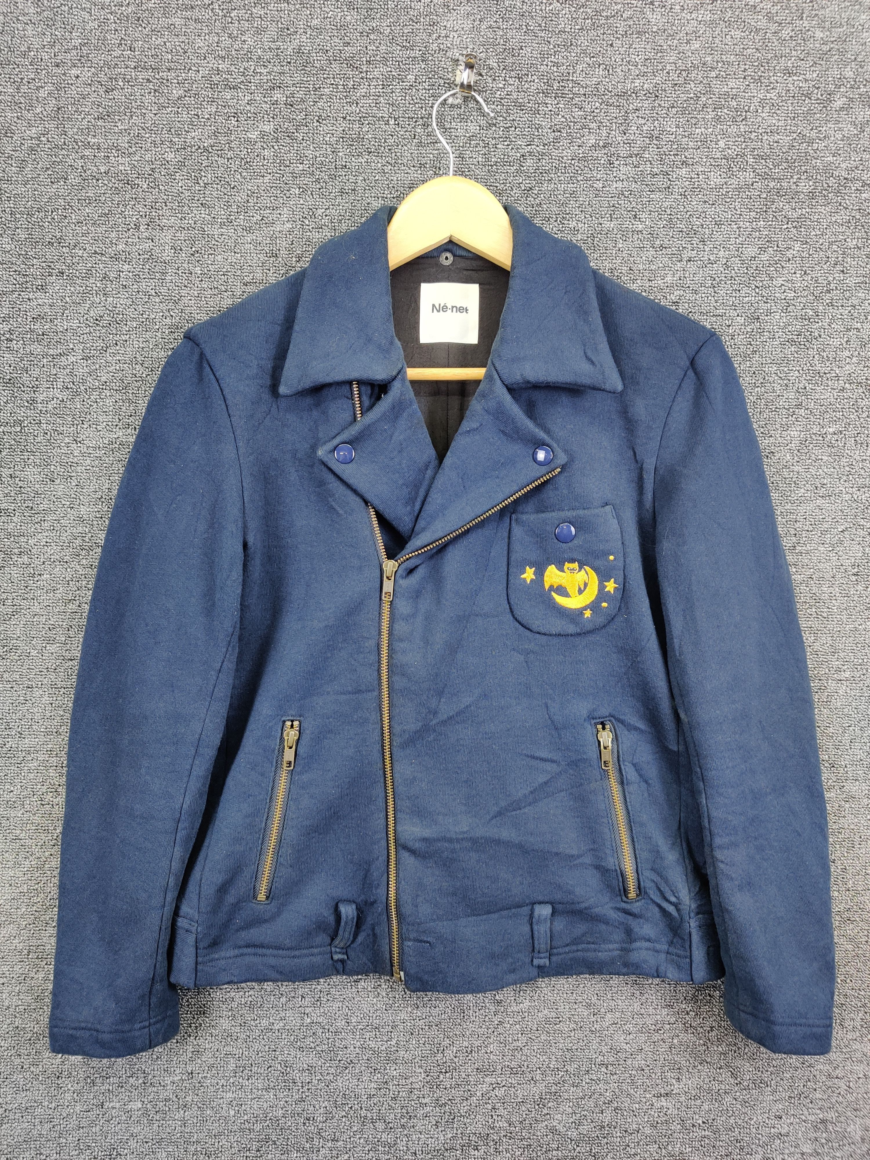 Ne-Net Vintage Ne-net Issey Miyake Double Collar Bat Moon Jacket Size US S / EU 44-46 / 1 - 1 Thumbnail