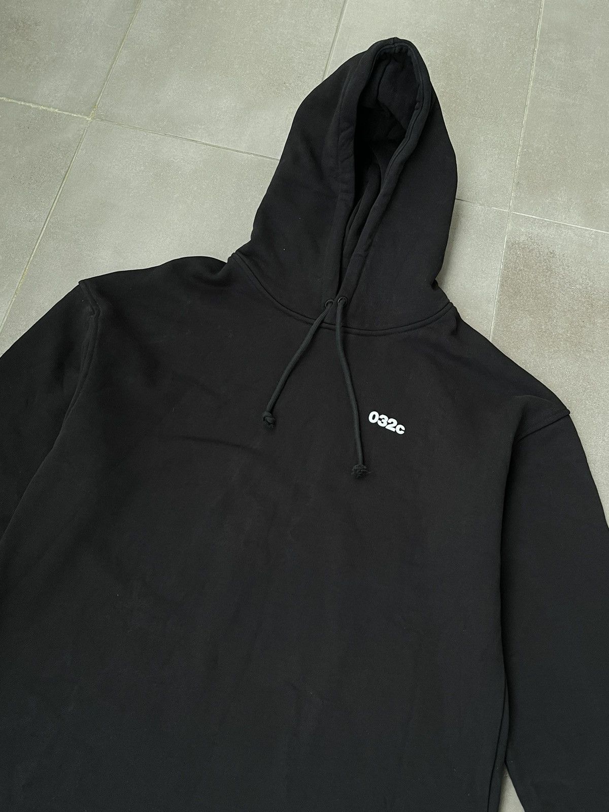 032c SS23 032C "Content" Maxi Black Hoodie Size US M / EU 48-50 / 2 - 11 Thumbnail