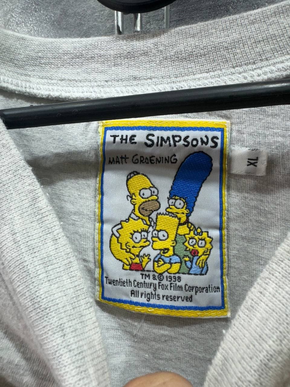 Cartoon Network 1998 Simpsons Family T-Shirt Size US XL / EU 56 / 4 - 2 Thumbnail