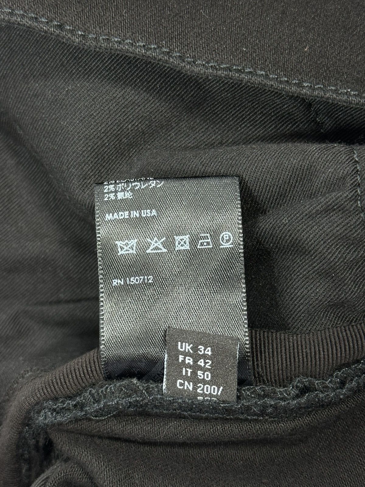 Amiri BLACK DENIM JEANS Size US 34 / EU 50 - 8 Thumbnail