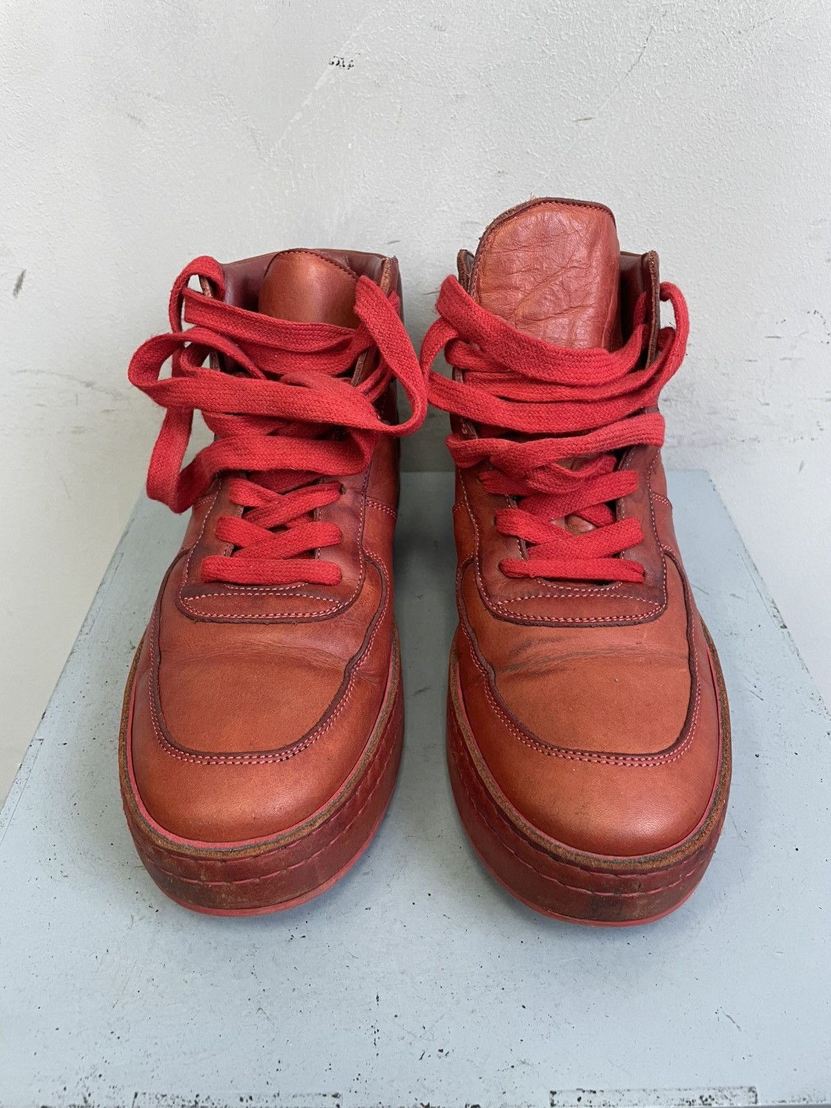 Ann Demeulemeester Ann Demeulemeester boots Leather Shoes Avant-Garde Style Size US 8.5 / IT 38.5 - 4 Thumbnail