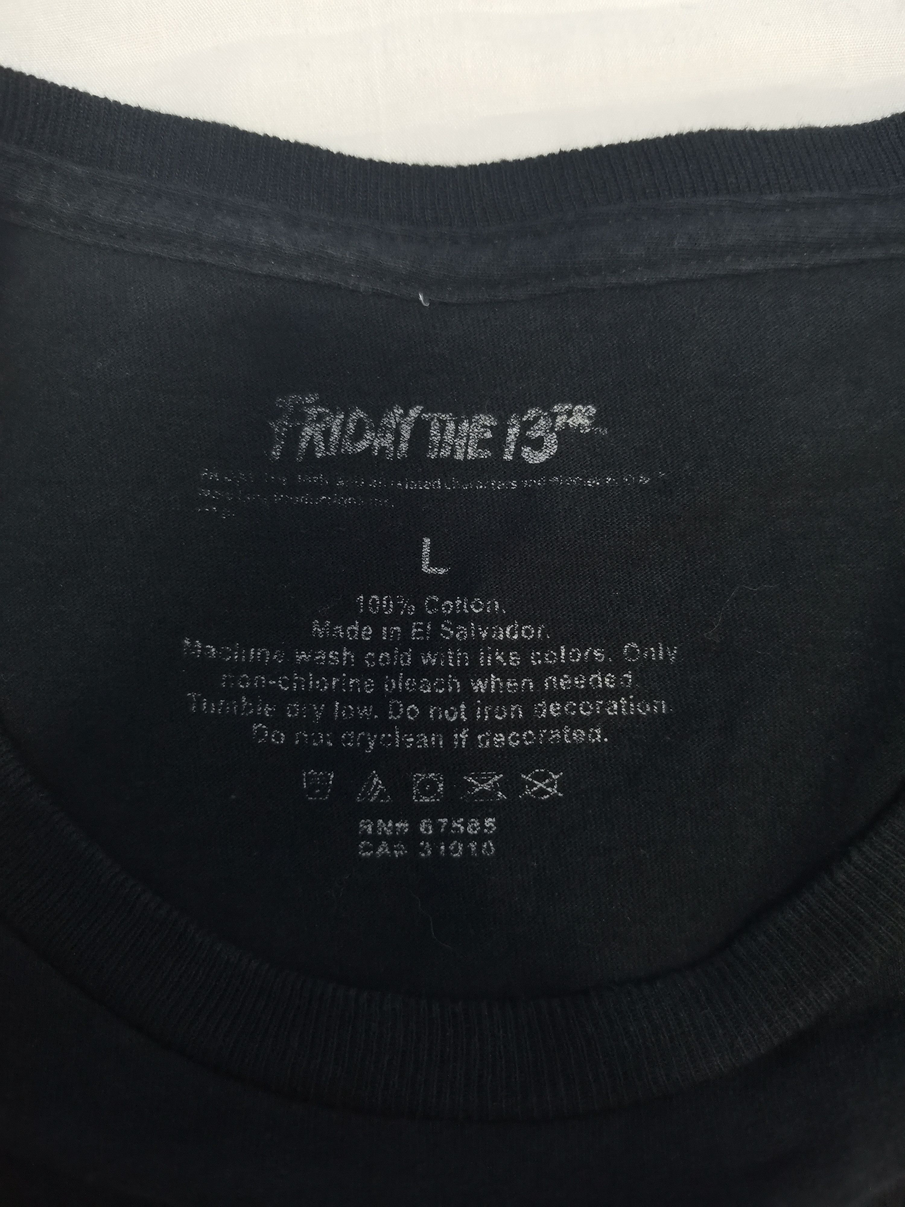 Expert Horror Friday the 13th Horror Movie Series Long Sleeve Jason Freddy Size US M / EU 48-50 / 2 - 3 Thumbnail