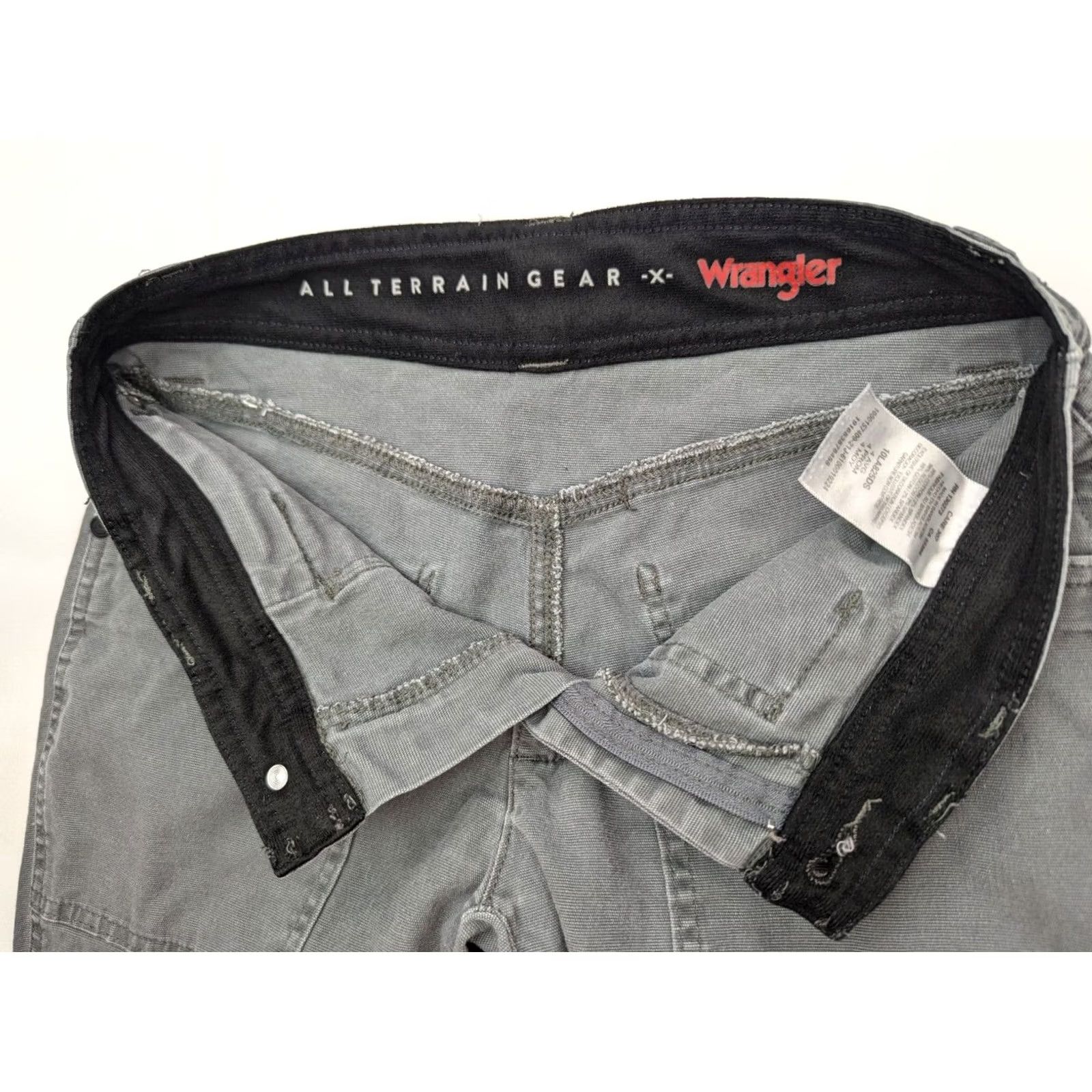 Wrangler Wrangler All Terrain Gear Hiking Pants Women 4 Gray Nylon Spandex Cotton 27x30 Regular Straight Pants Women 4 Size 27" / US 4 / IT 40 - 7 Thumbnail