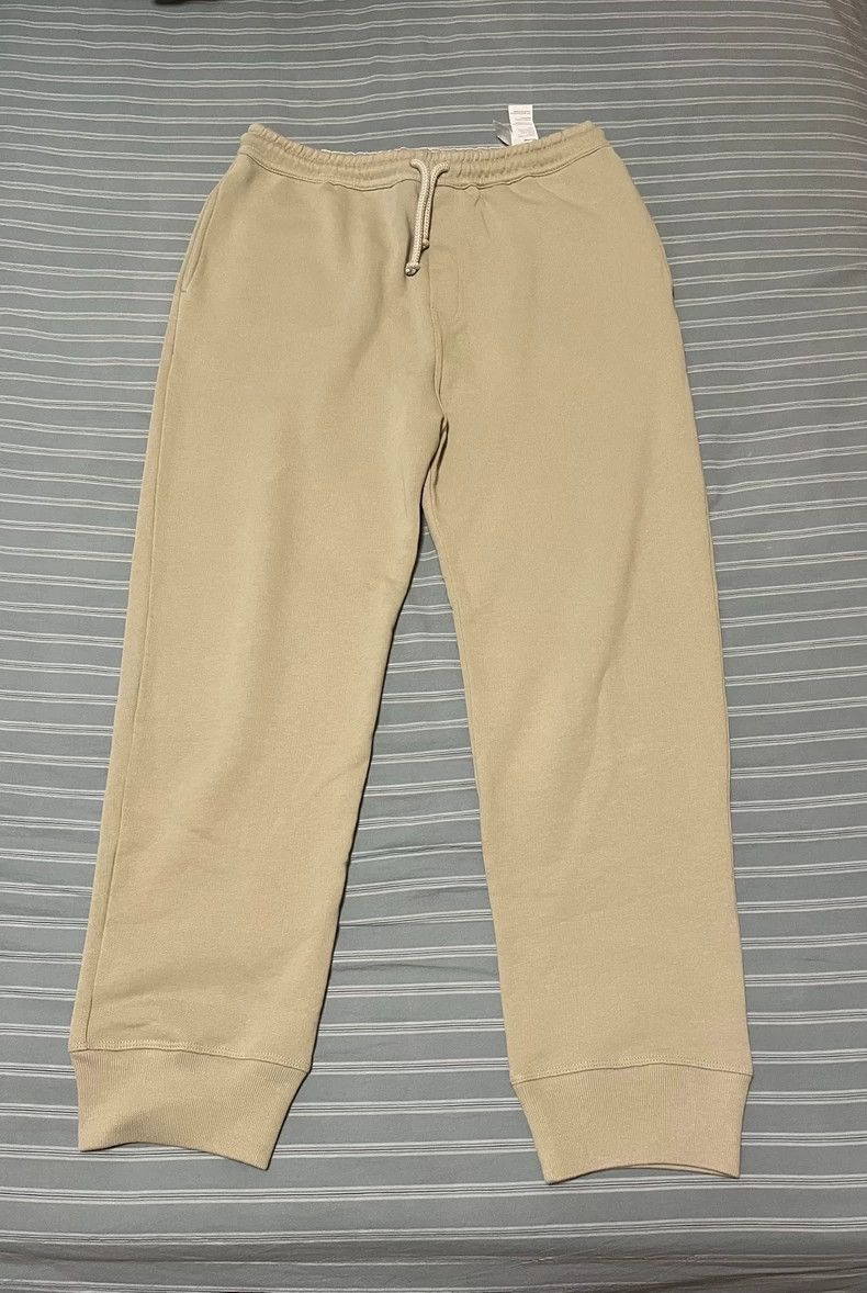 Loewe Loewe size L Solid color cotton jogging knitted sweatpants Size US 38 / EU 54 - 1 Thumbnail