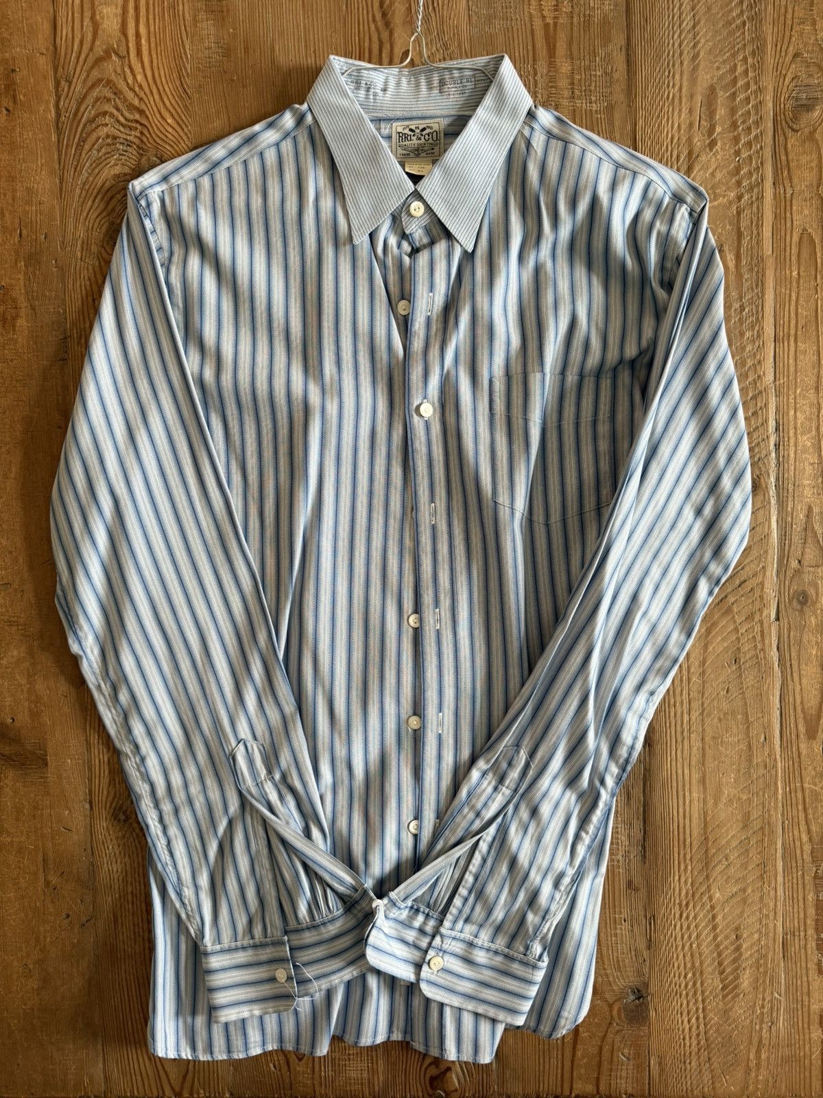 K*i様 RRL EMBROIDERY STRIPED WESTERN SNAP