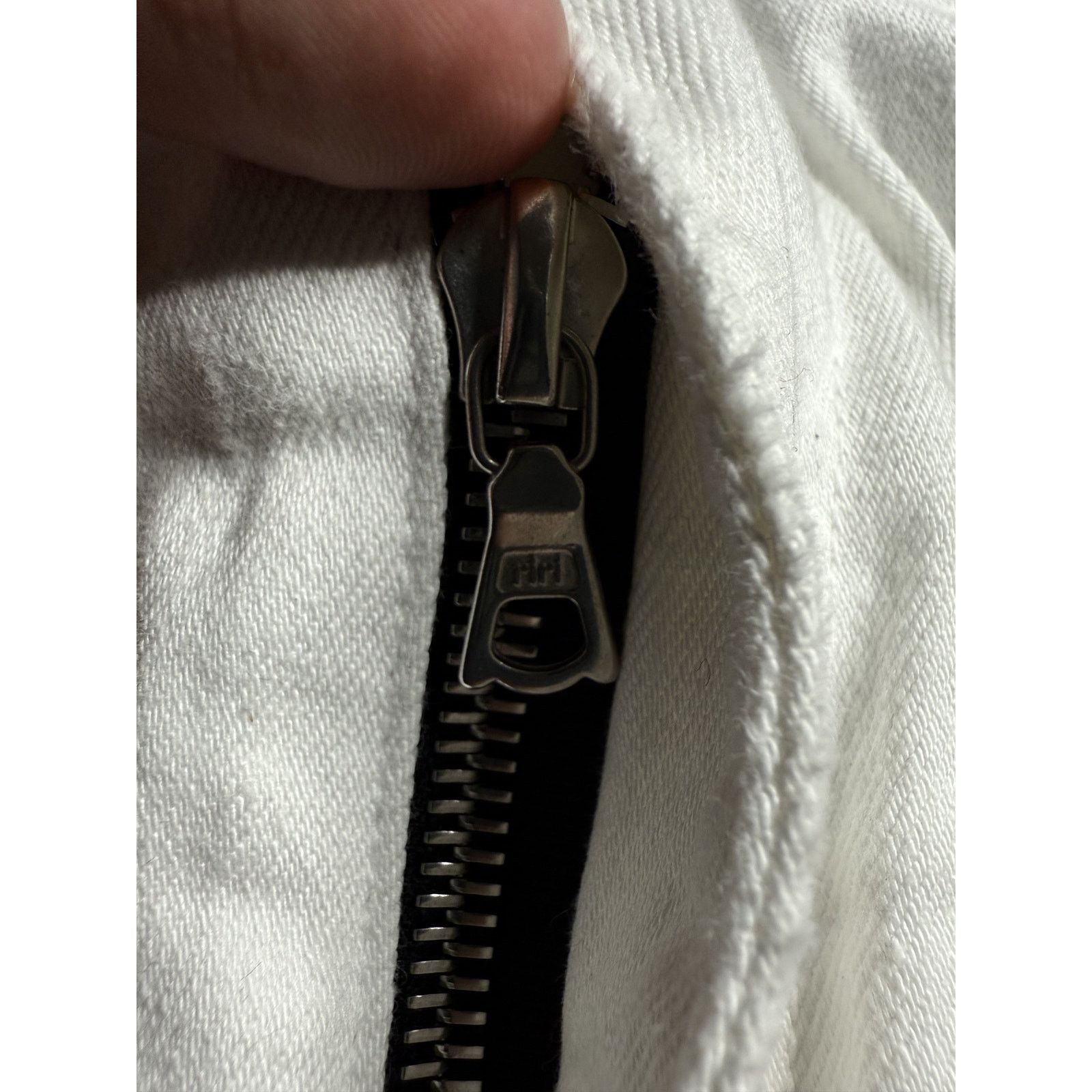 Amiri Amiri Jeans White Black Stripe 31 Used Size US 31 - 3 Thumbnail
