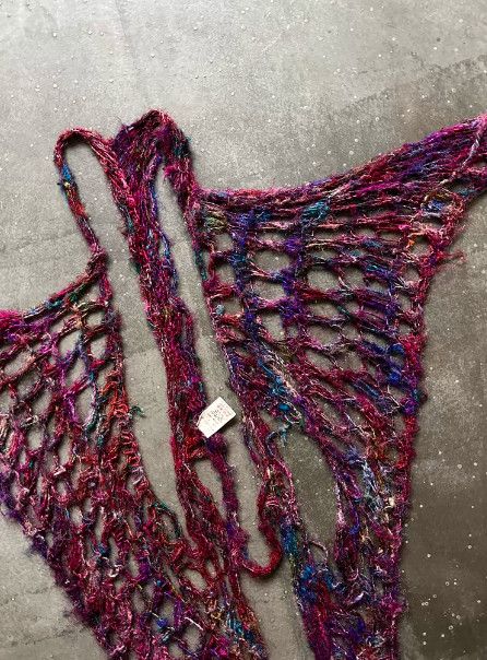 If Six Was Nine IF SIX WAS NINE Handmade Knitted Vest Size ONE SIZE - 8 Thumbnail