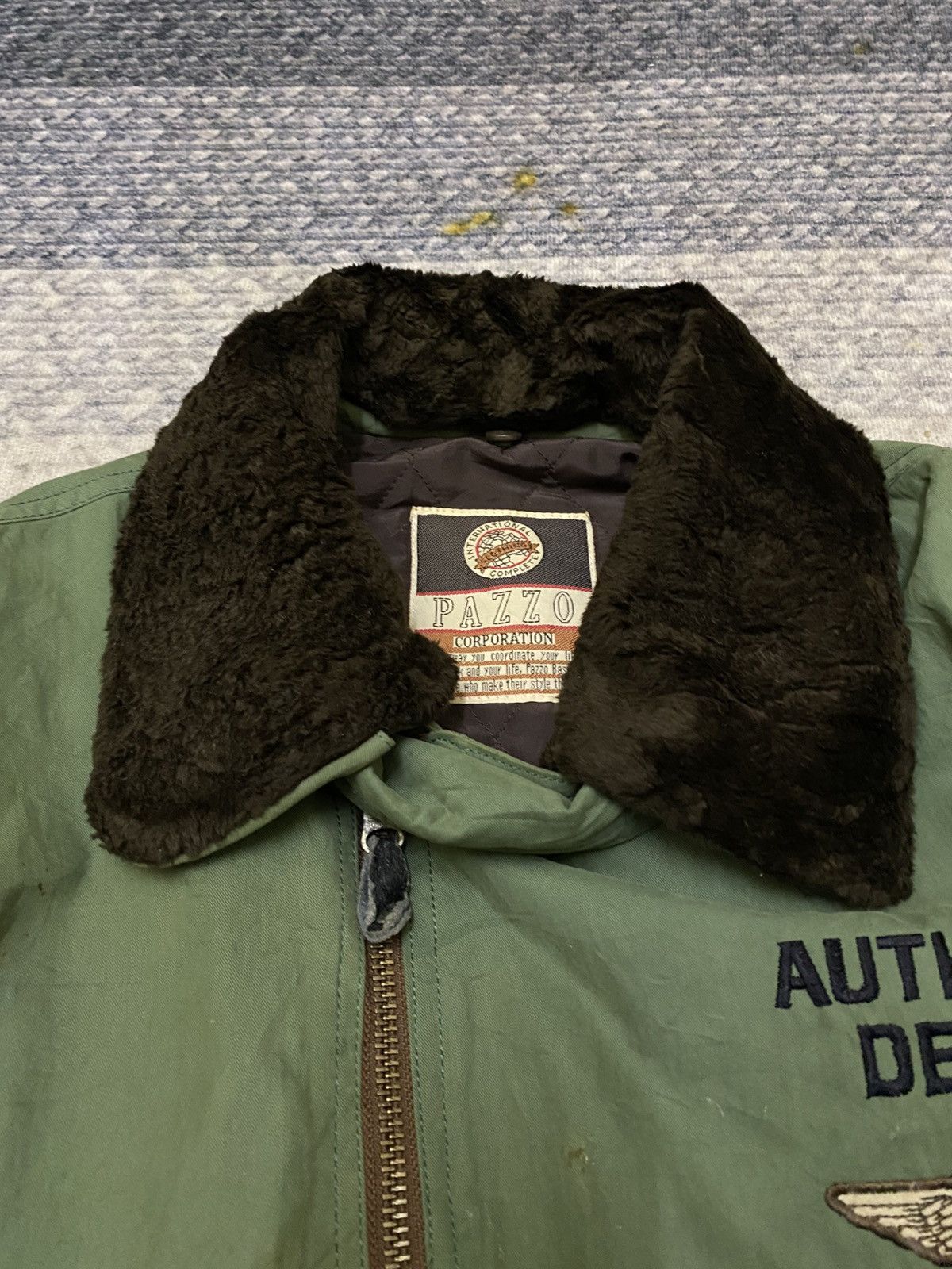 Pazzo VINTAGE PAZZO WILDERS BOMBER JACKET Size US L / EU 52-54 / 3 - 9 Thumbnail