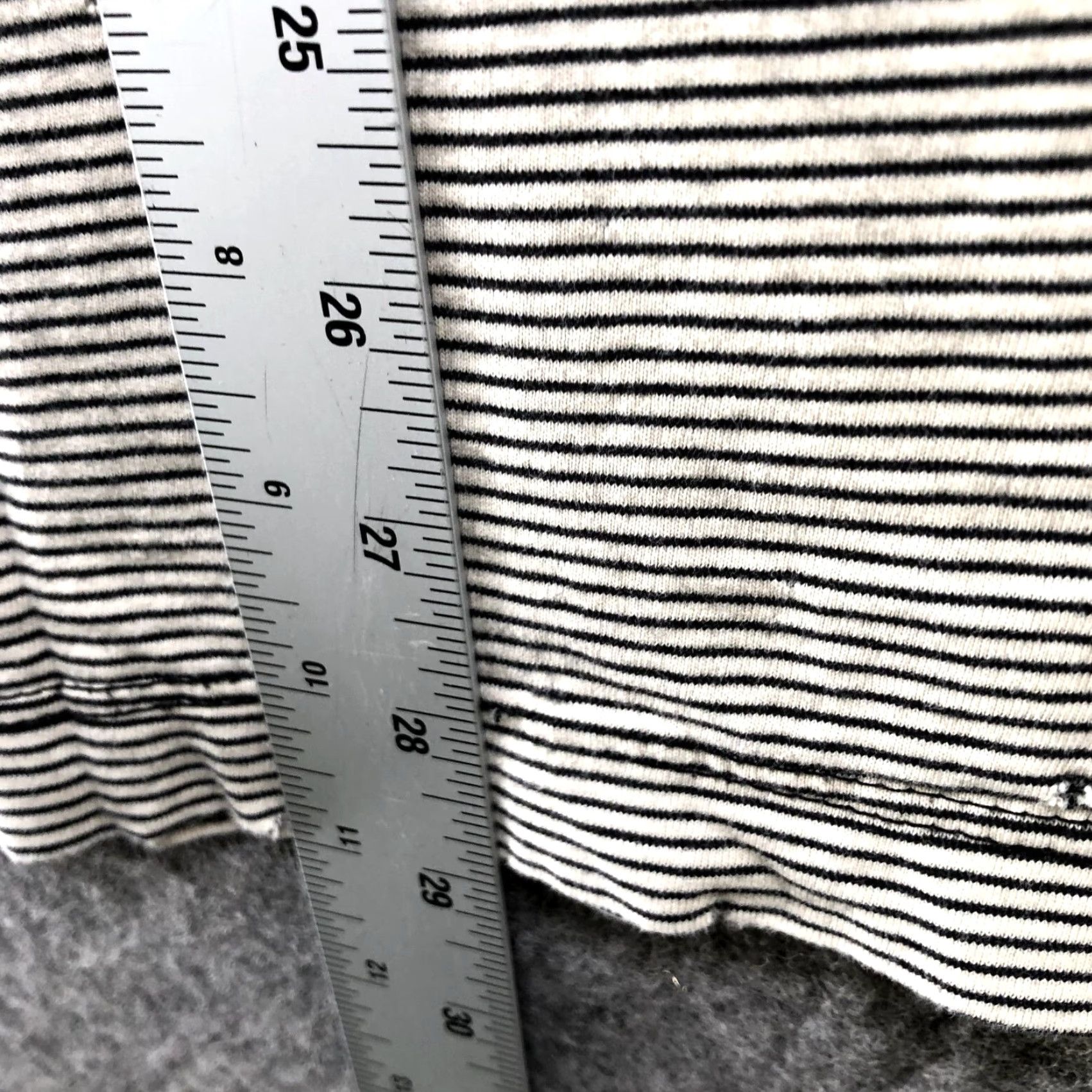 Vintage Ema & Sam Tank Womens M Grunge Striped Distressed Sleeveless Crewneck Cotton Beige M Size M / US 6-8 / IT 42-44 - 7 Thumbnail
