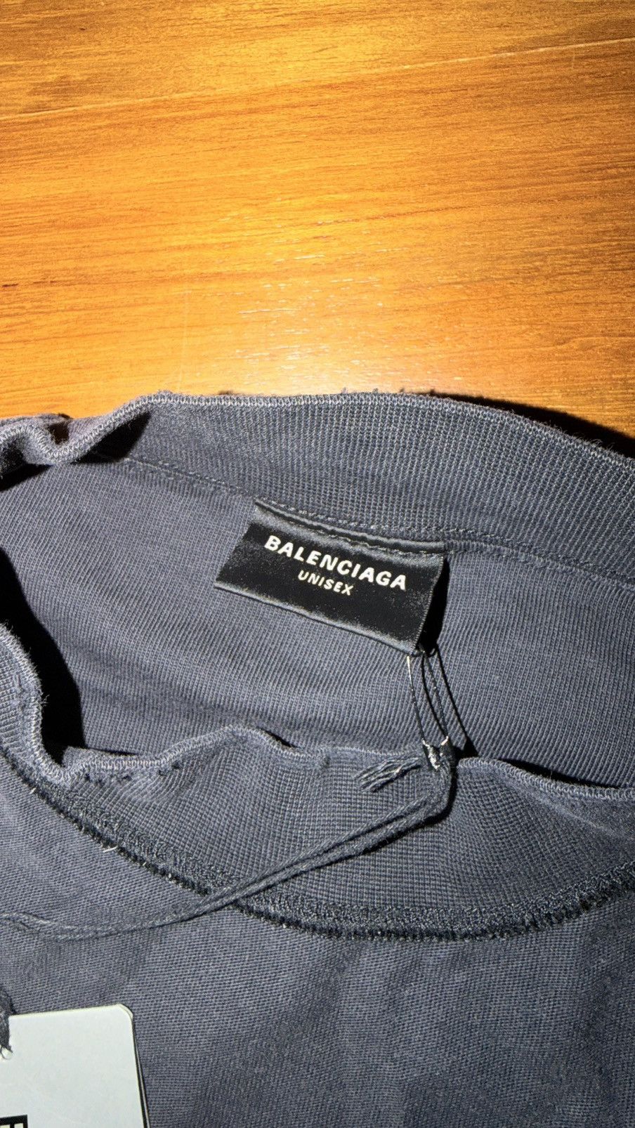 Balenciaga Balenciaga Distressed Long Sleeve Shirt SS25 Size US M / EU 48-50 / 2 - 3 Thumbnail