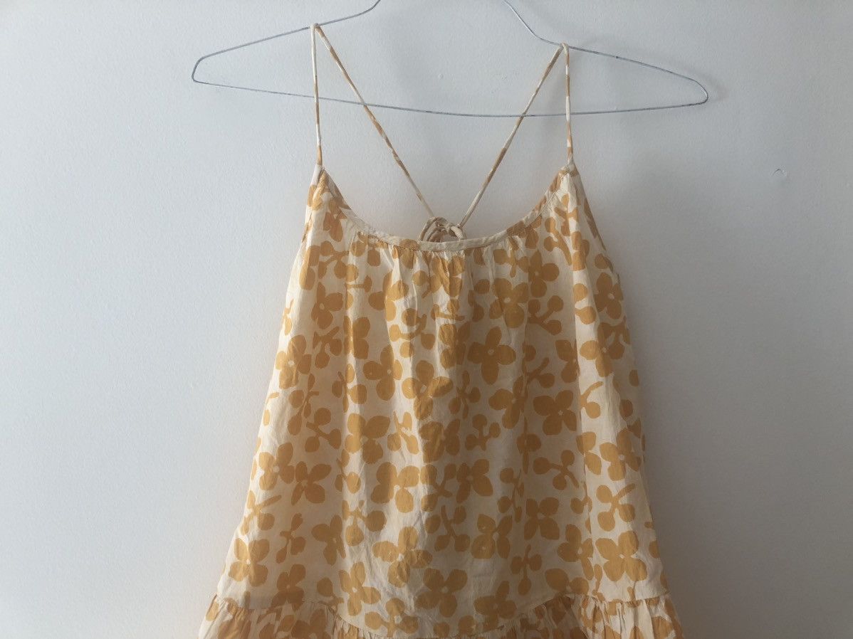 Apiece Apart Apiece Apart Biba Mini Dress in Resist Floral Cream Medium Size M / US 6-8 / IT 42-44 - 2 Thumbnail