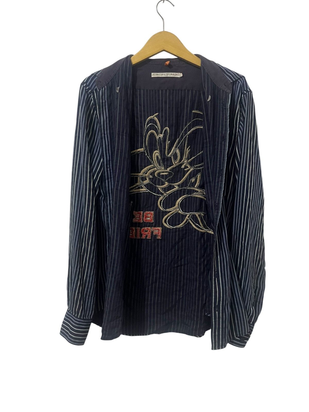 Vintage Tom and Jerry striped shirt from Castelbajac Size US L / EU 52-54 / 3 - 4 Thumbnail