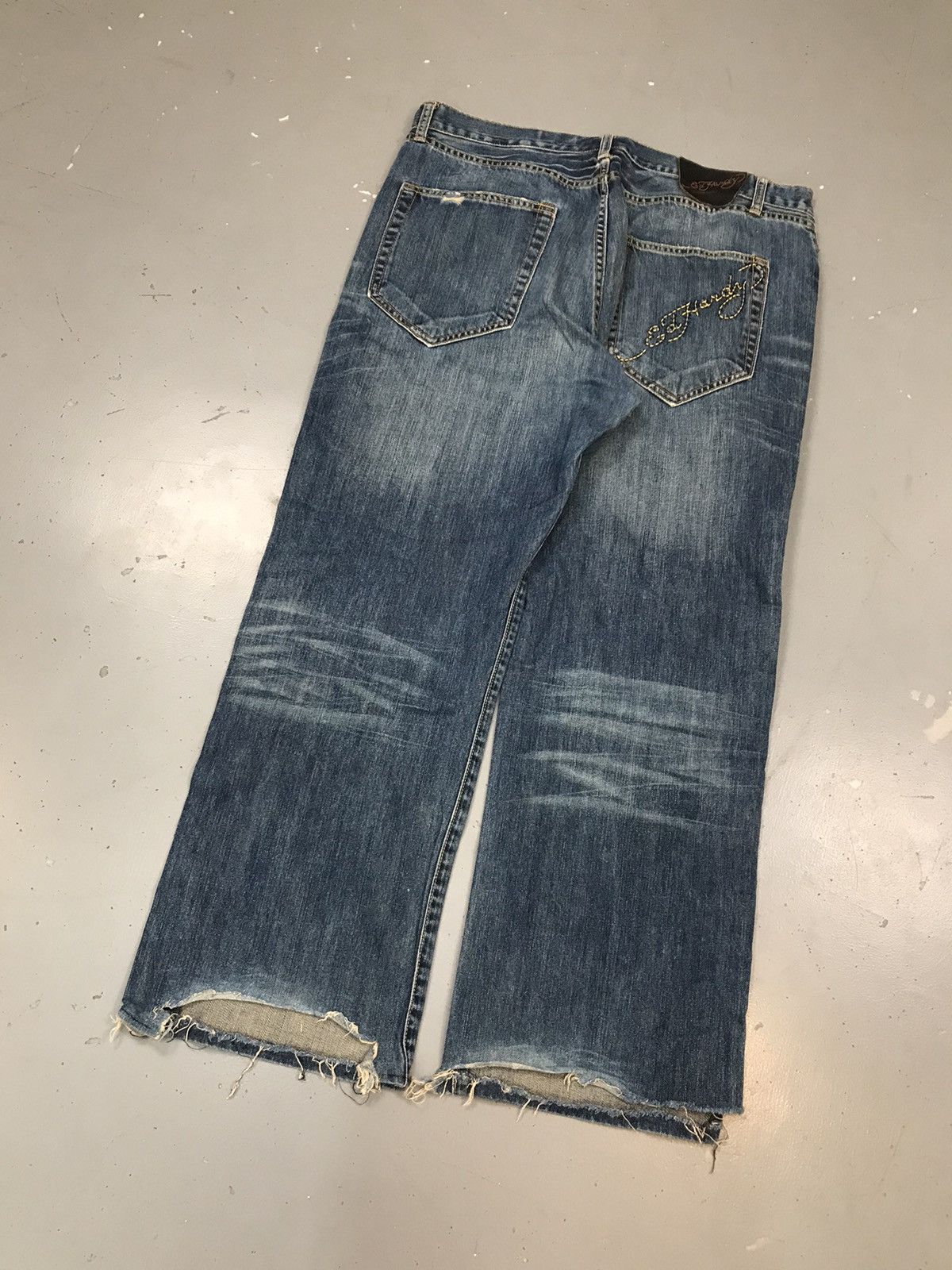 Ed Hardy × Vintage Vintage Edhardy straight fit denim Size US 40 / EU 56 - 8 Thumbnail