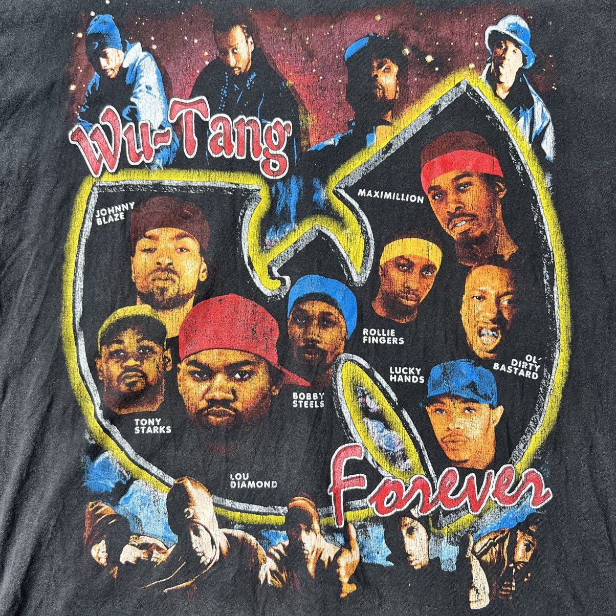 Band Tees × Rap Tees 🔥rare🔥wutang clan old dirty bastard brooklyn zoo Size US XL / EU 56 / 4 - 1 Thumbnail
