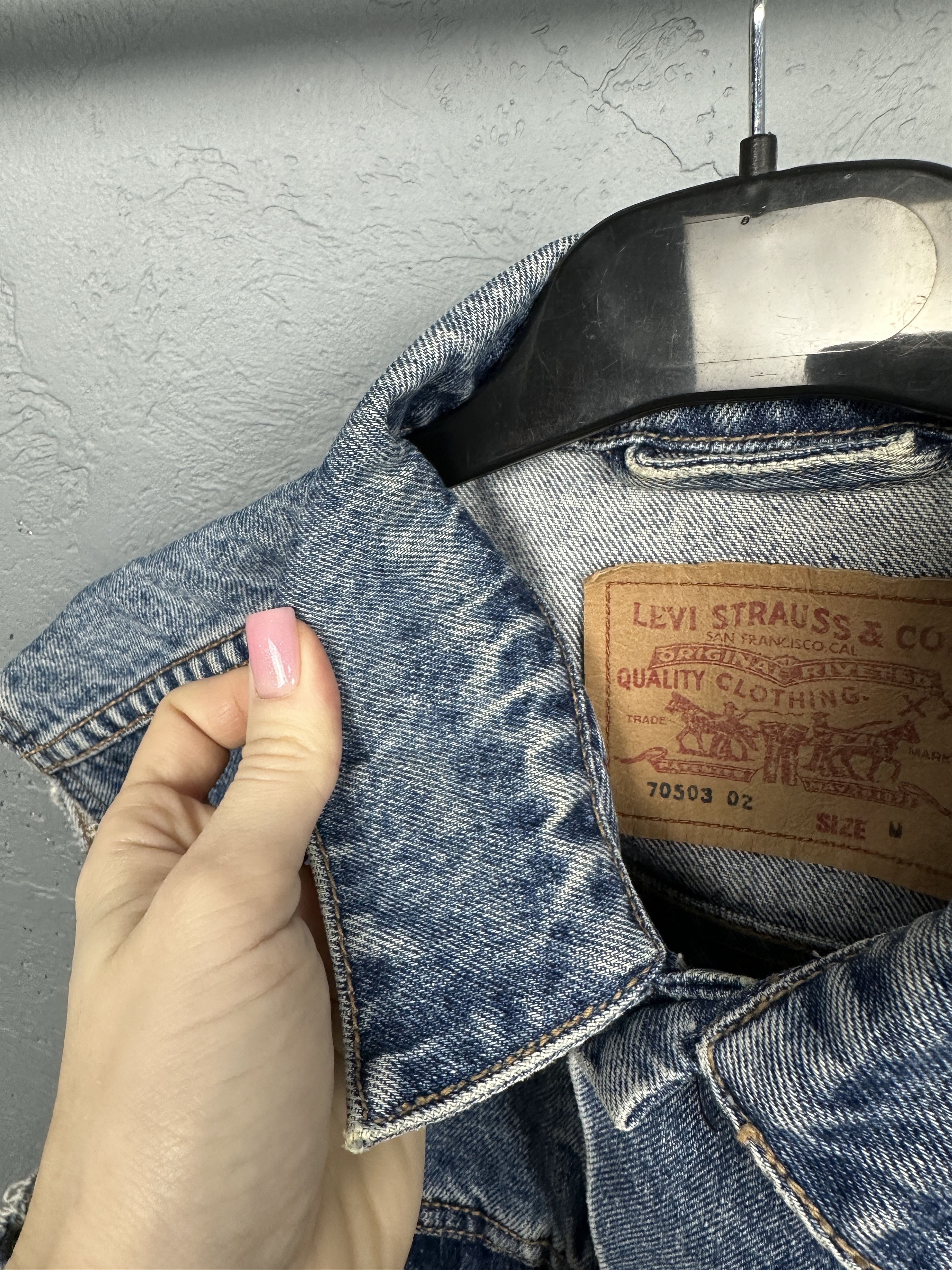 Levi's Levi's 90s Vintage Mens Denim Vest Size US M / EU 48-50 / 2 - 6 Thumbnail