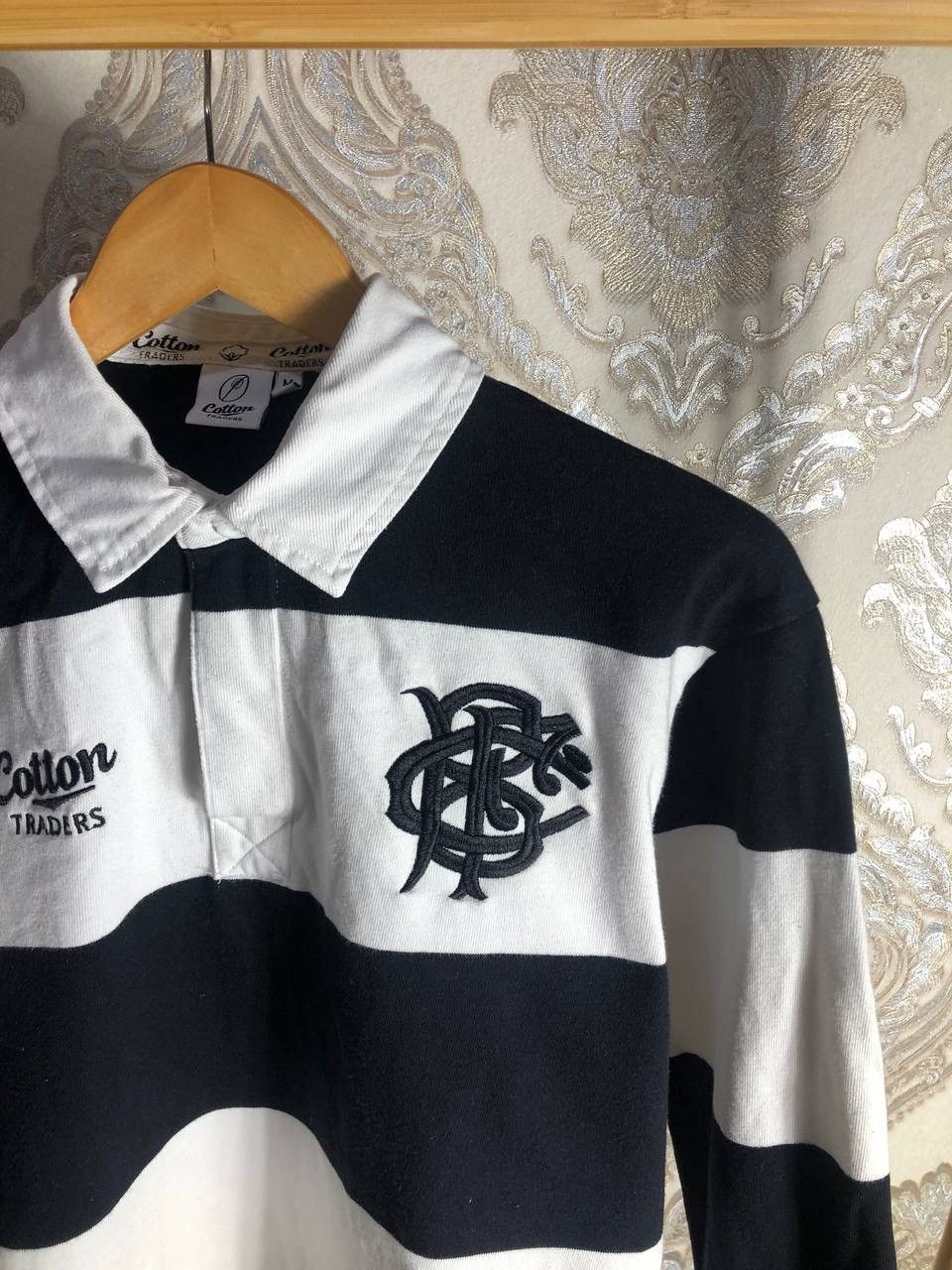 Cotton Traders VINTAGE COTTON TRADERS BARBARIANS RUGBY JERSEY RETRO Y2K 90s Size US L / EU 52-54 / 3 - 2 Thumbnail