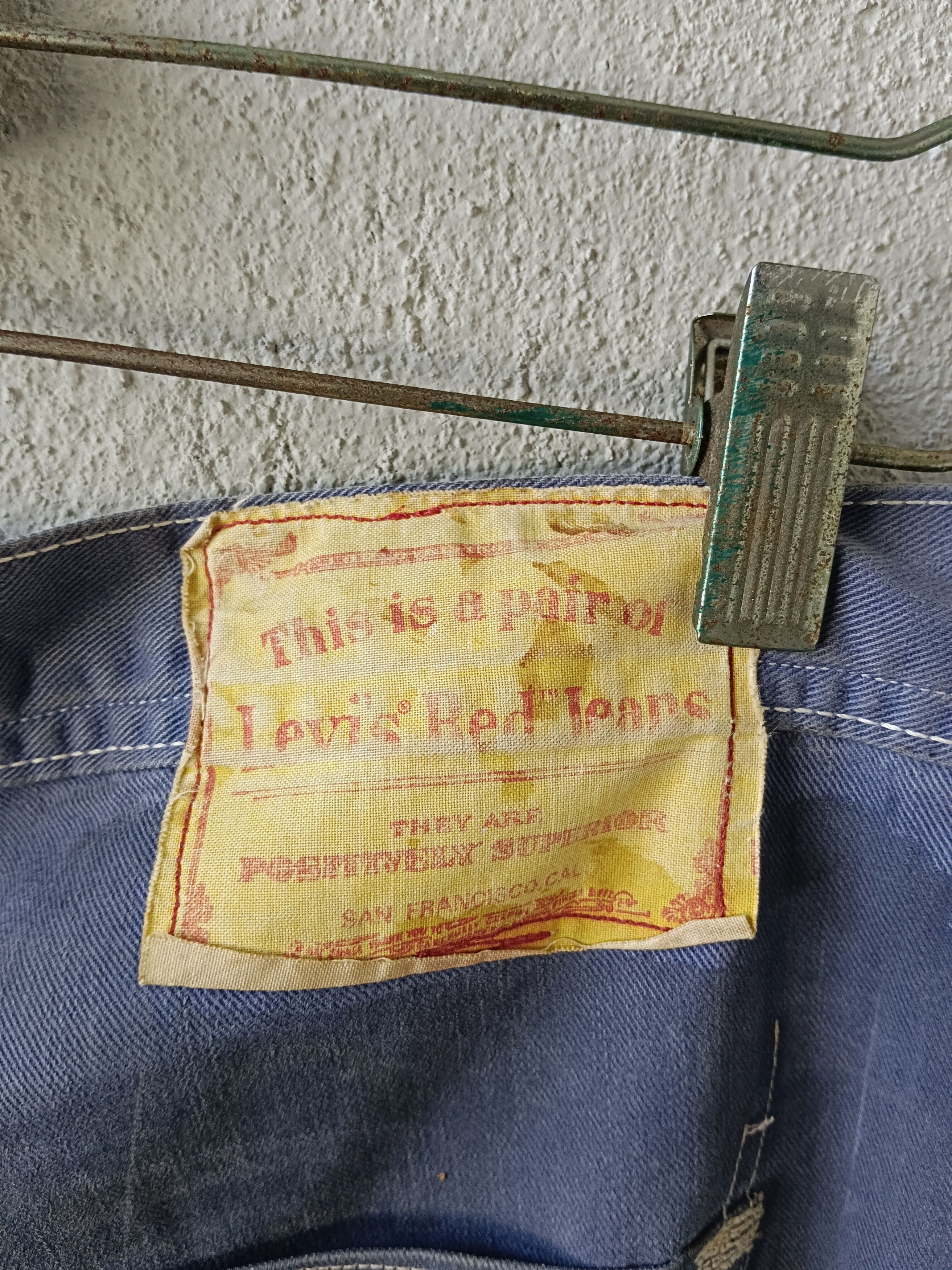 Levi's × Levi's Vintage Clothing × Vintage Vintage Pants Levi's 177 Butterfly Size Made in Croatia Size US 35 - 5 Thumbnail