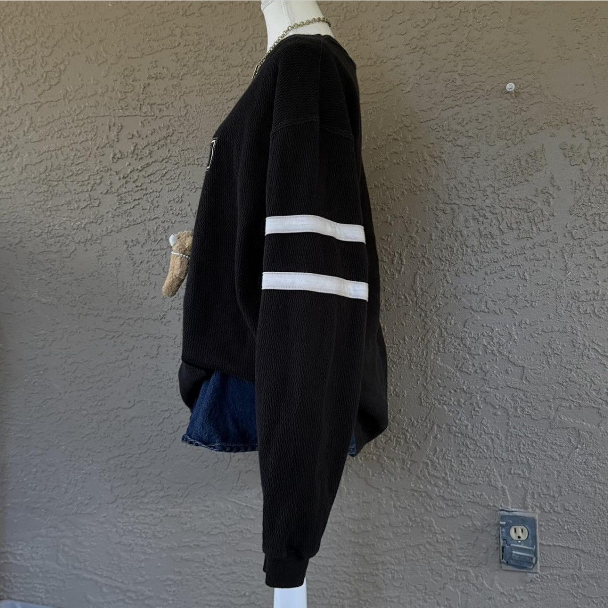 Harley Davidson Vintage 90s Harley Davidson black & white sweater Size US M / EU 48-50 / 2 - 3 Thumbnail