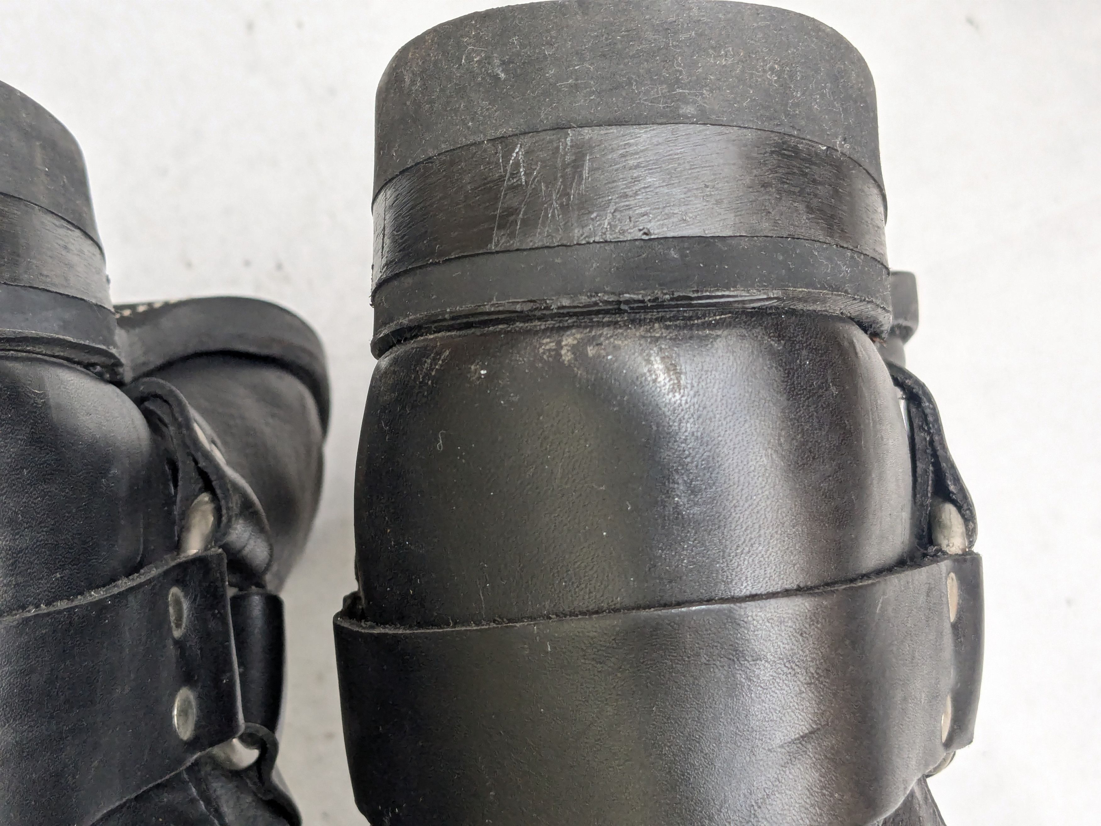 Frye Frye Harness Boots Black Leather 13 M Strap USA Size US 13 / EU 46 - 12 Thumbnail