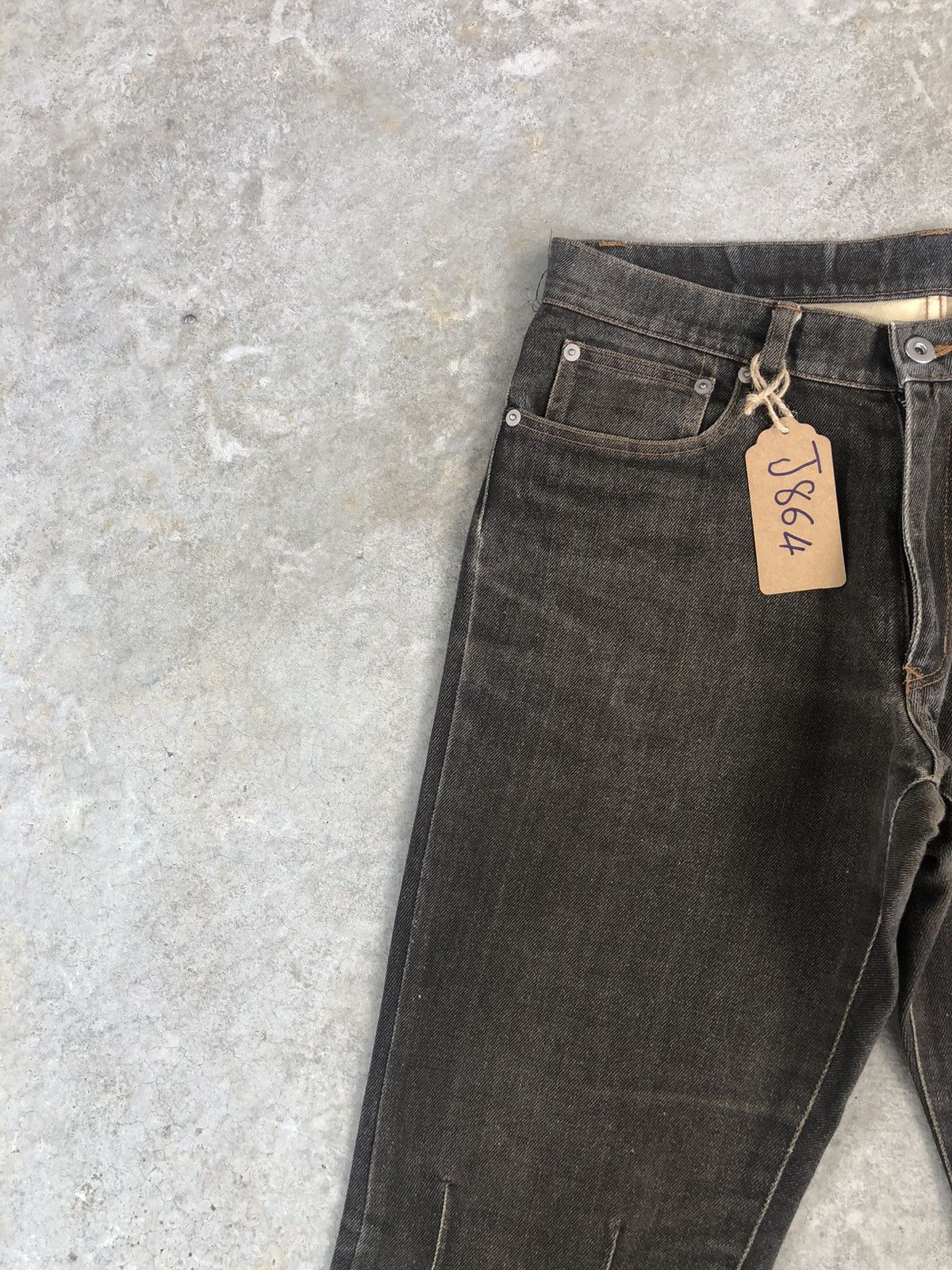 If Six Was Nine Japanese Melrose Flared Jeans Distressed Jeans Size US 32 / EU 48 - 4 Thumbnail