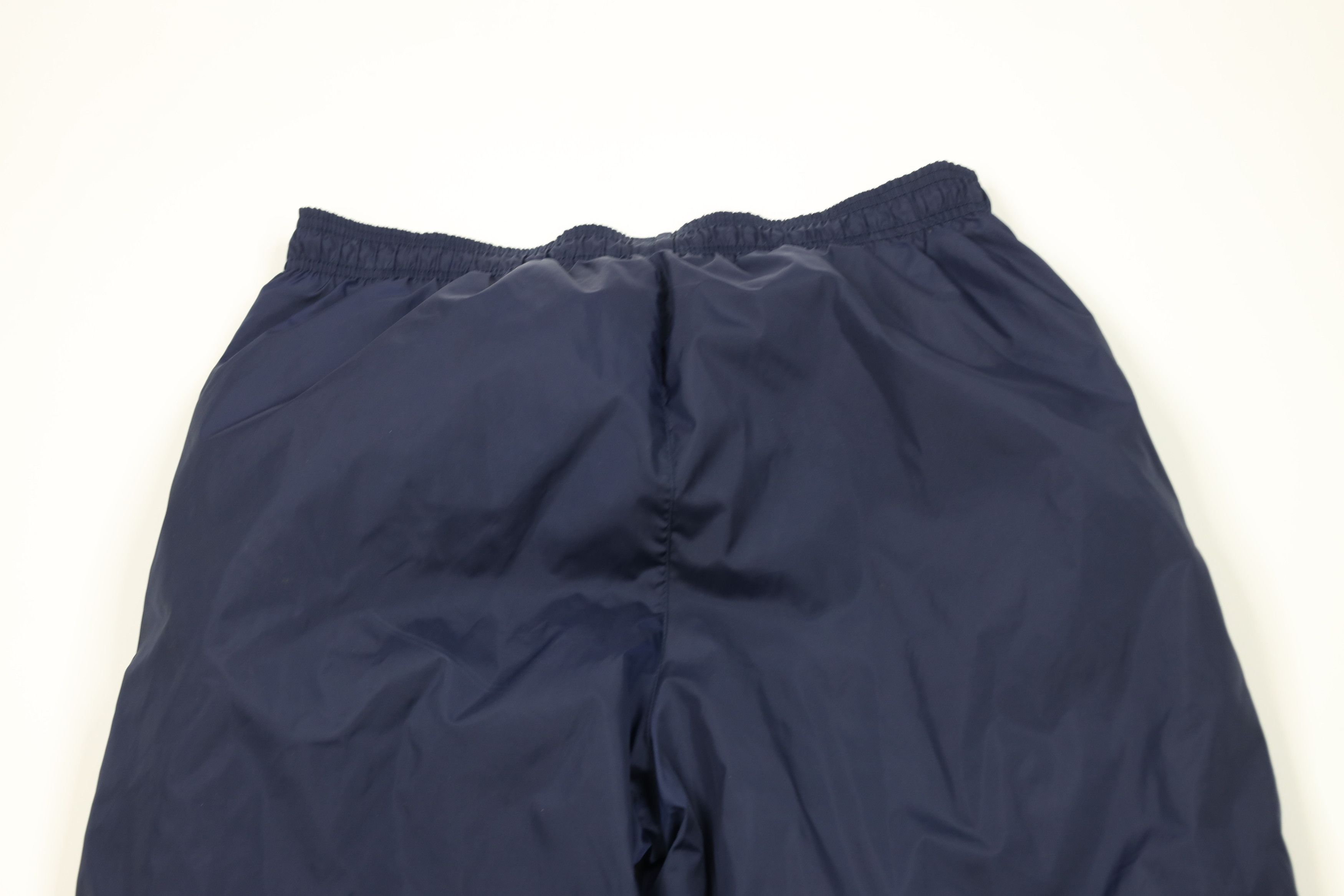 Reebok Vintage 90s Reebok Wide Leg Windbreaker Pants Navy Blue Size US 36 / EU 52 - 13 Thumbnail