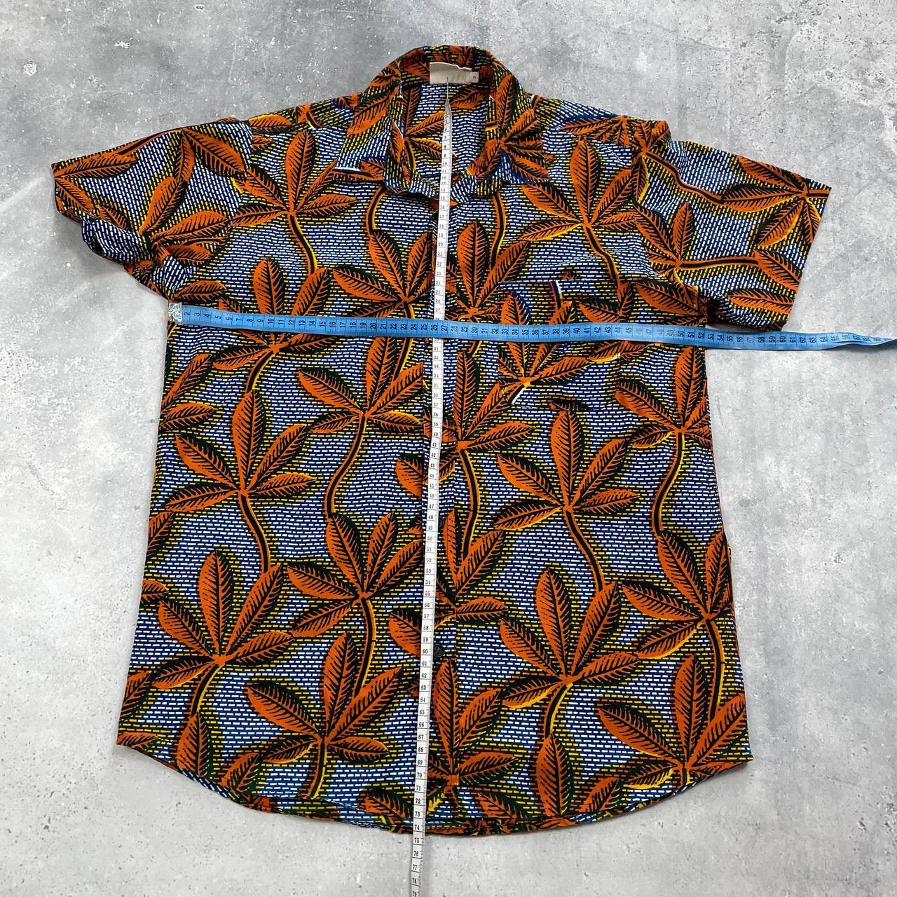 Designer Poplin Project Floral Print Short Sleeve Button-Up Shirt M Size US M / EU 48-50 / 2 - 12 Thumbnail