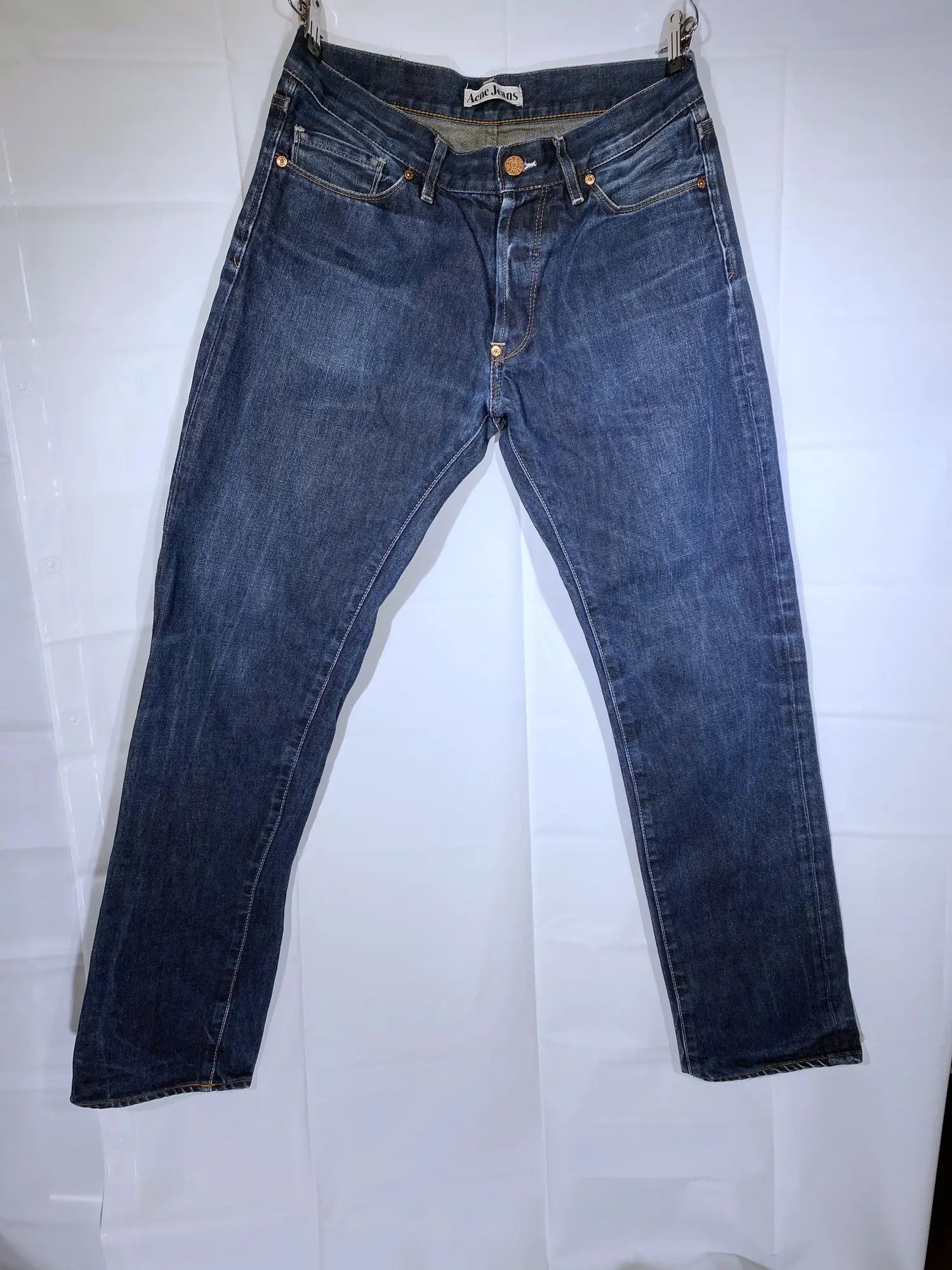 Acne Studios Acne Studios Mac Row denim jeans size 30 / 32 Size US 30 / EU 46 - 4 Thumbnail