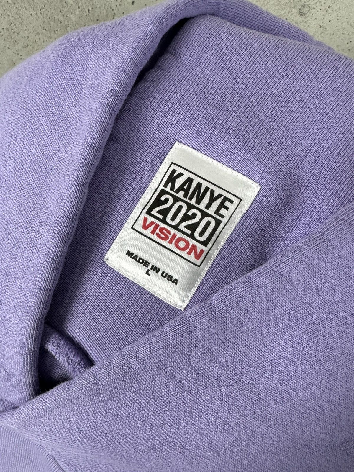 Kanye West × Yeezy Kanye 2020 Vision Hoodie Lilac - Large Size US L / EU 52-54 / 3 - 6 Thumbnail