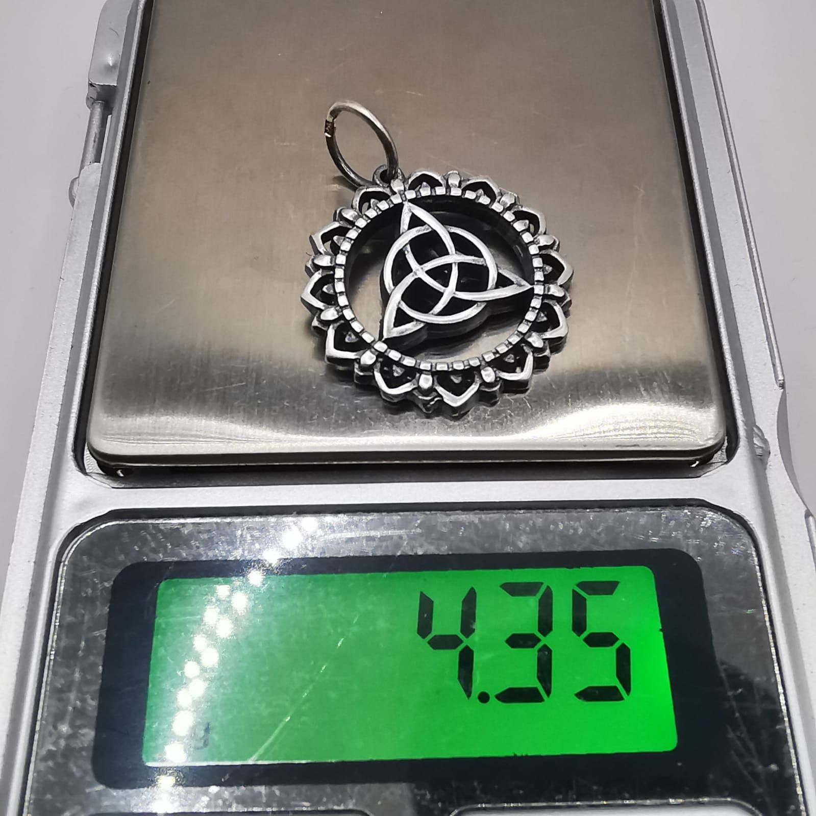 Sterling Silver × Vintage Vintage Pendant 925 Sterling Silver 4,35g Size ONE SIZE - 4 Thumbnail