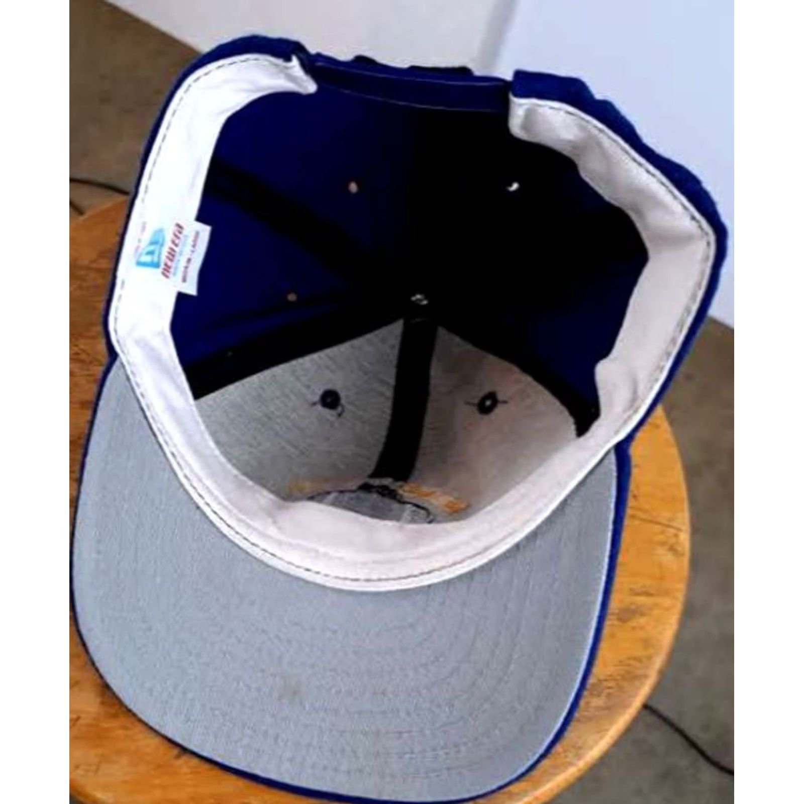 New Era New Era Hat USA Made Adjustable Cotton Baseball Cap St. Michael Football Embroidered Men Blue Size ONE SIZE - 4 Thumbnail
