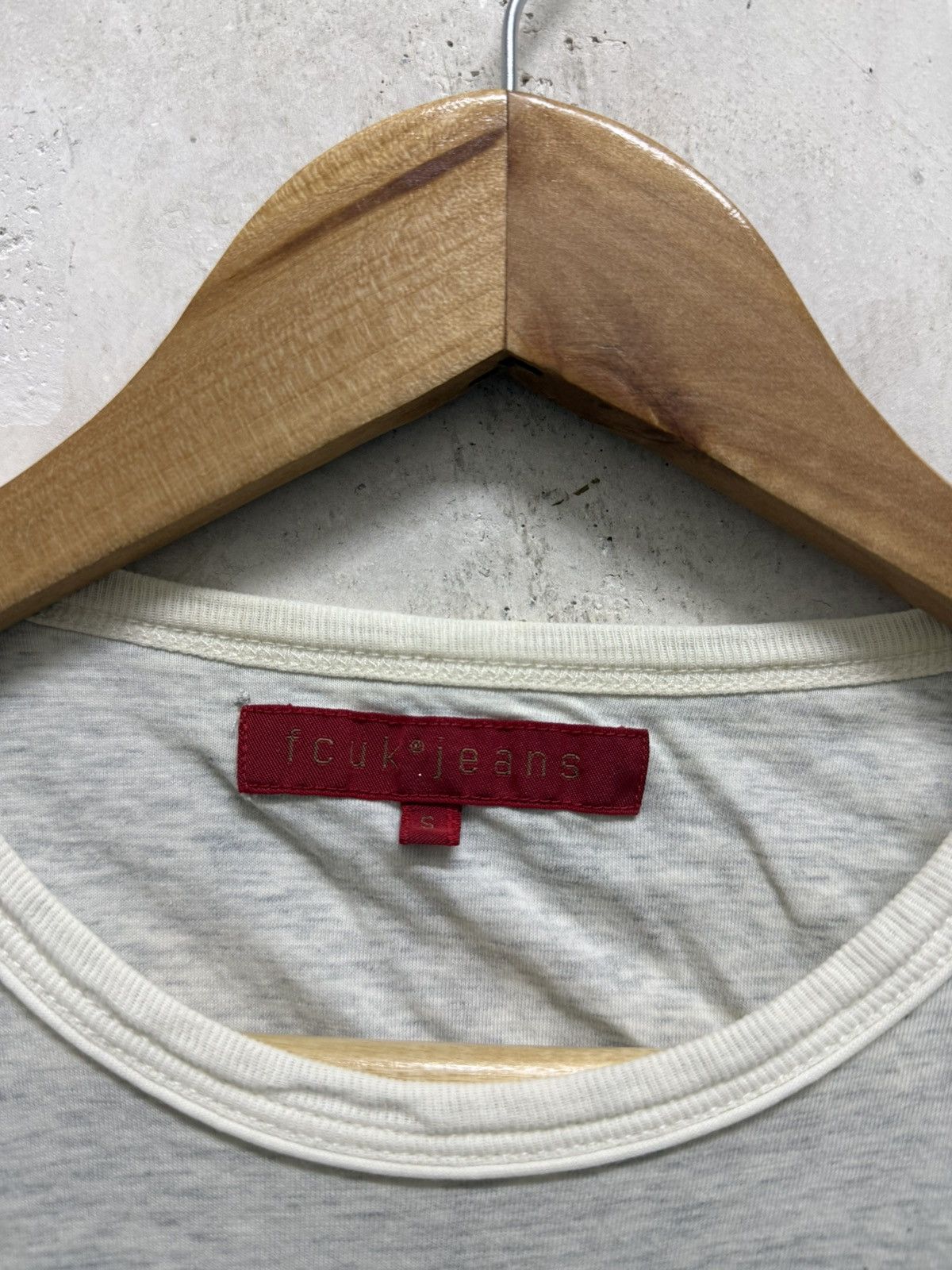 FCUK 2000s FCUK Jeans Big Cross ifsixwasnine lgb T-Shirt Size US S / EU 44-46 / 1 - 6 Thumbnail